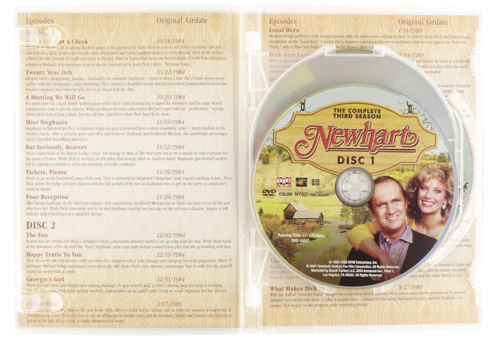 Newhart: The Complete Third Season used book depot