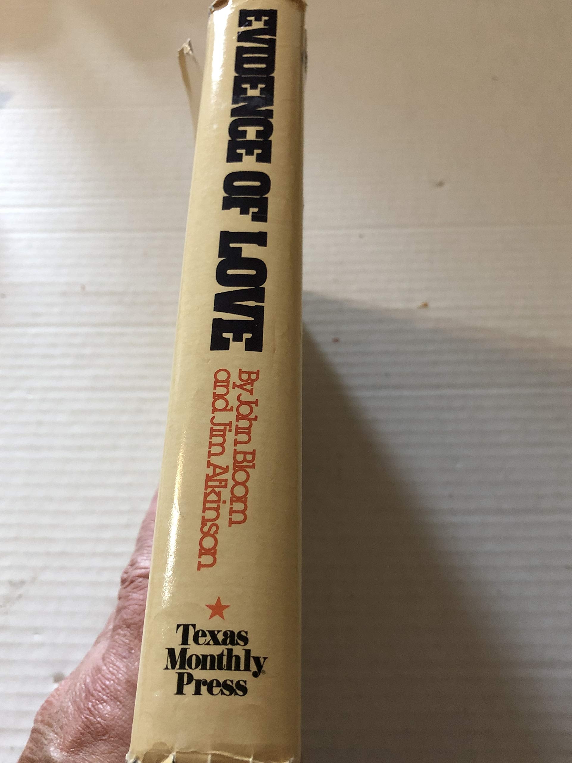 Evidence of Love: A True Story of Passion and Death in the Suburbs used book depot