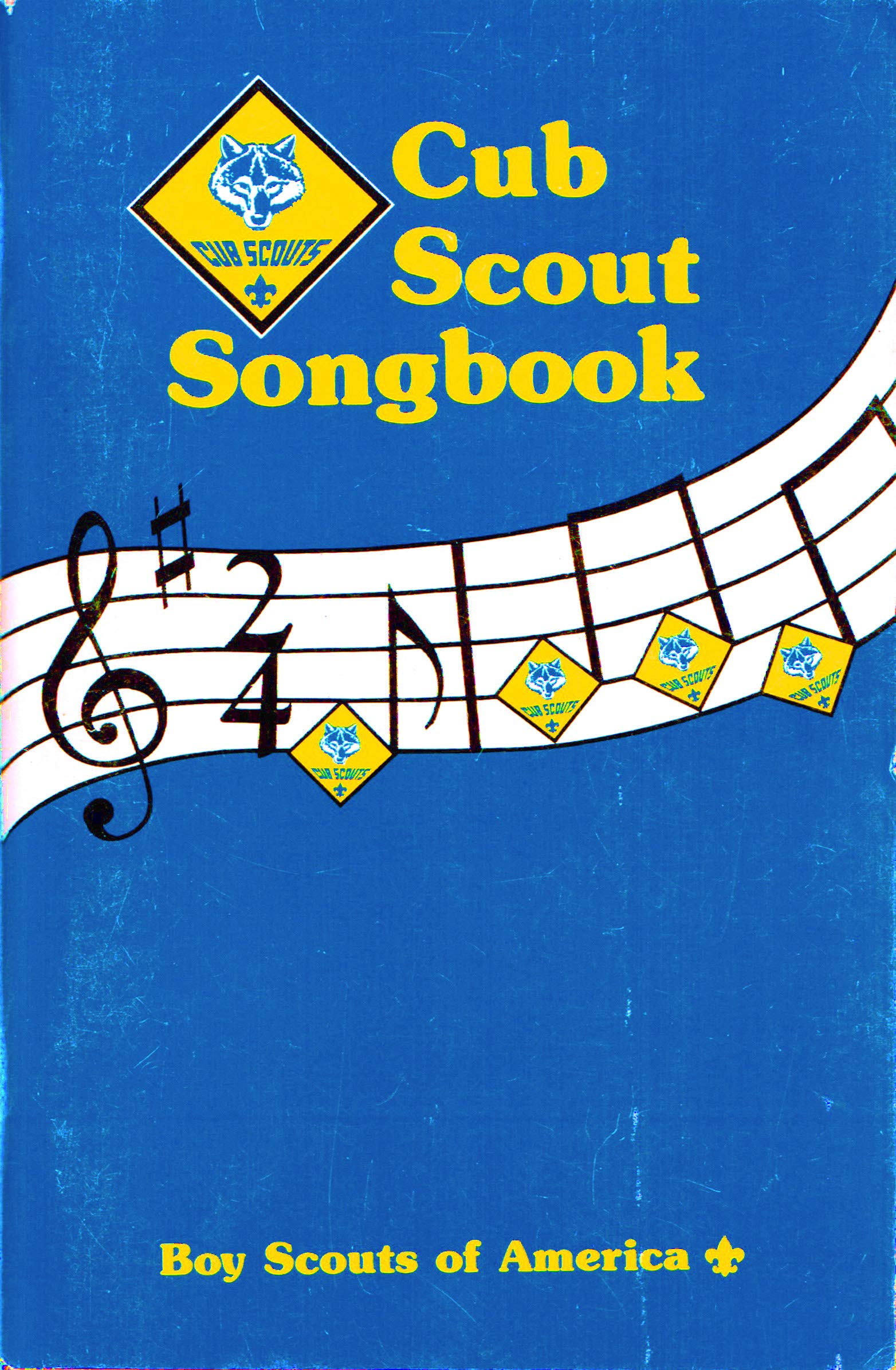 Cub Scout Songbook used book depot