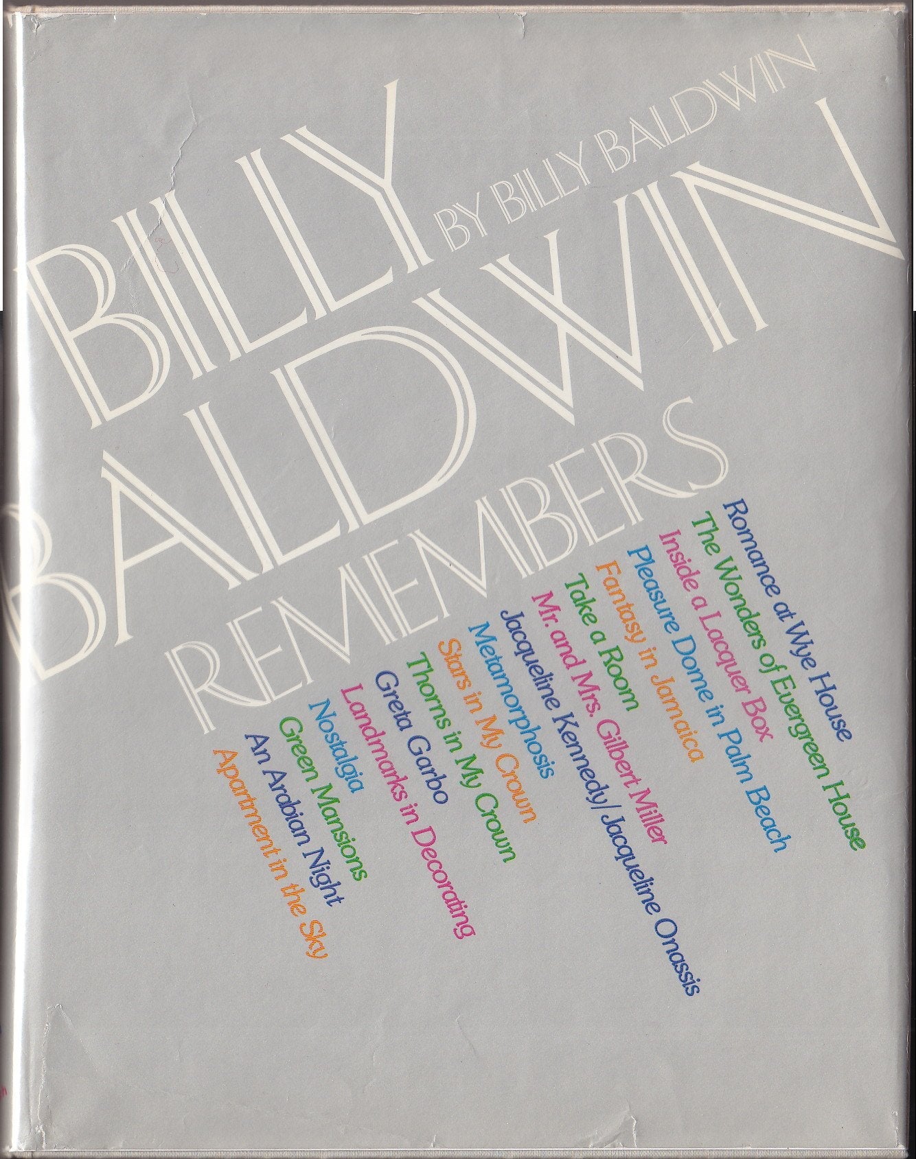 Billy Baldwin Remembers used book depot