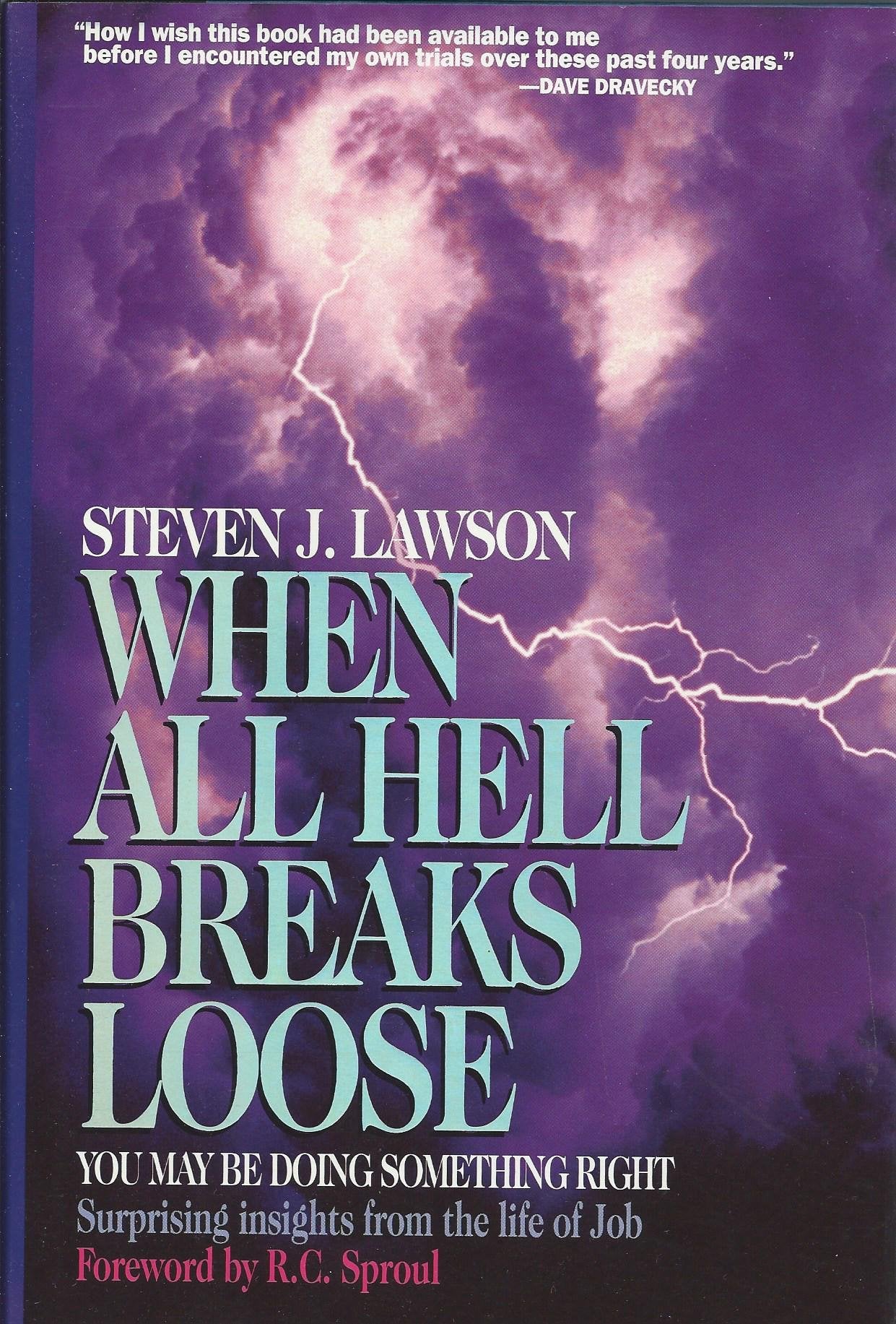 When All Hell Breaks Loose: You May Be Doing Something Right : Surprising Insights from the Life of Job used book depot