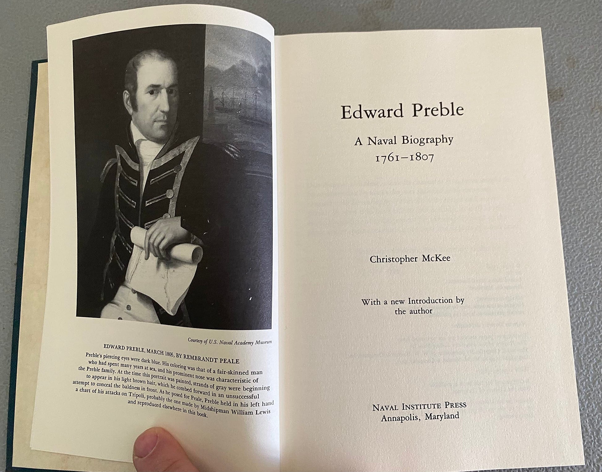 Edward Preble: A Naval Biography 1761-1807 (CLASSICS OF NAVAL LITERATURE) used book depot