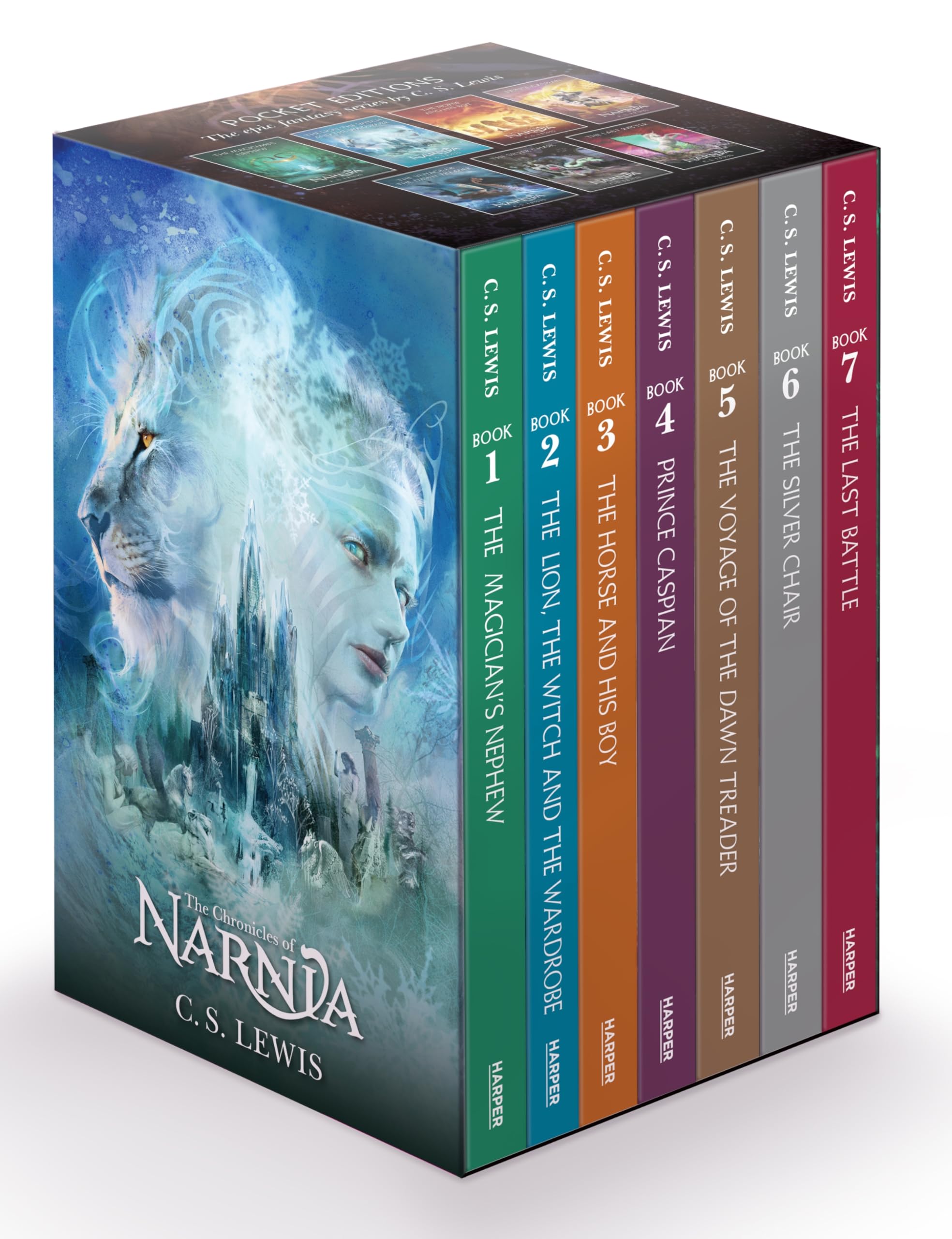 Chronicles of Narnia Box Set used book depot