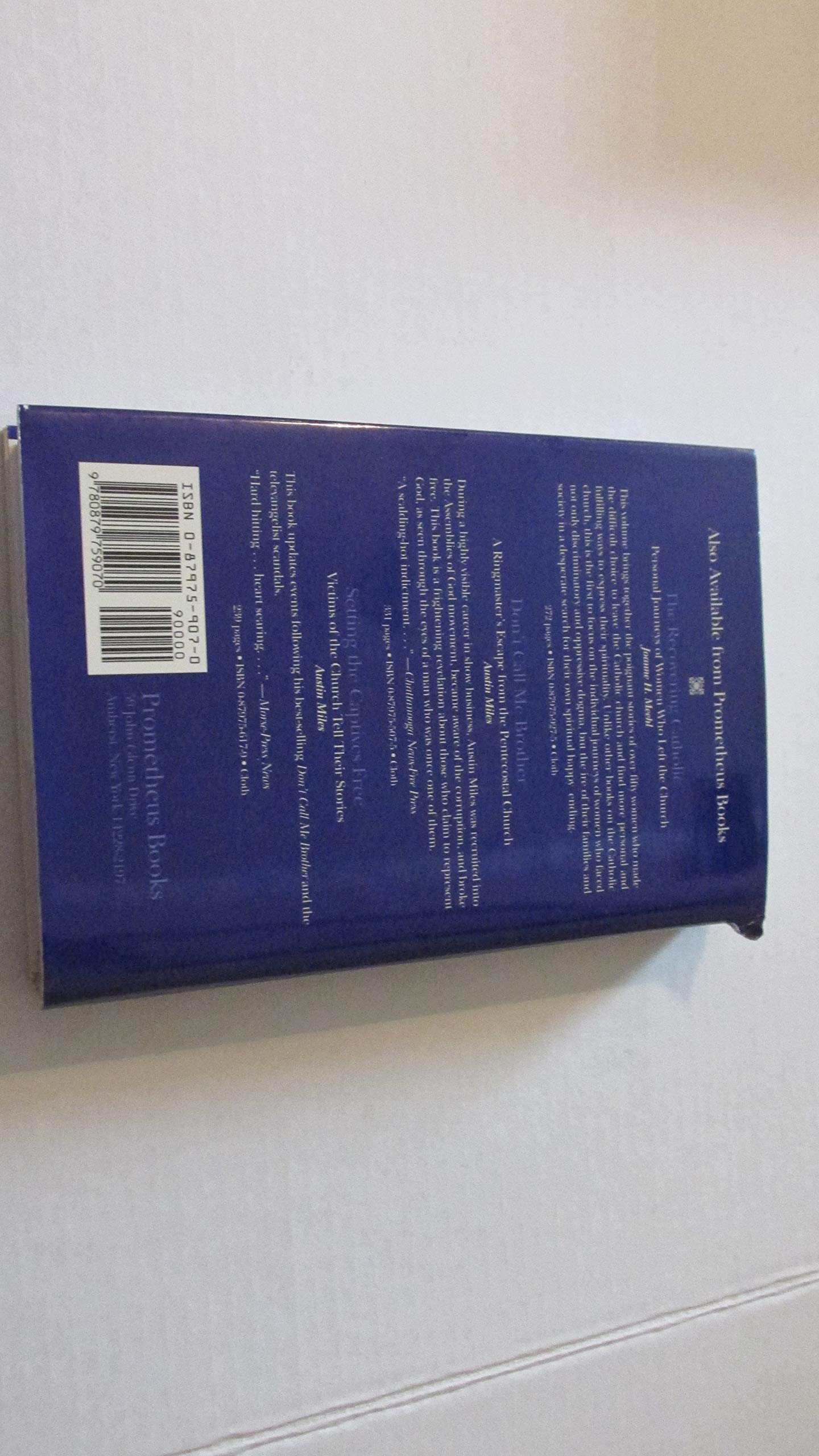 Leaving the Fold: Testimonies of Former Fundamentalists used book depot