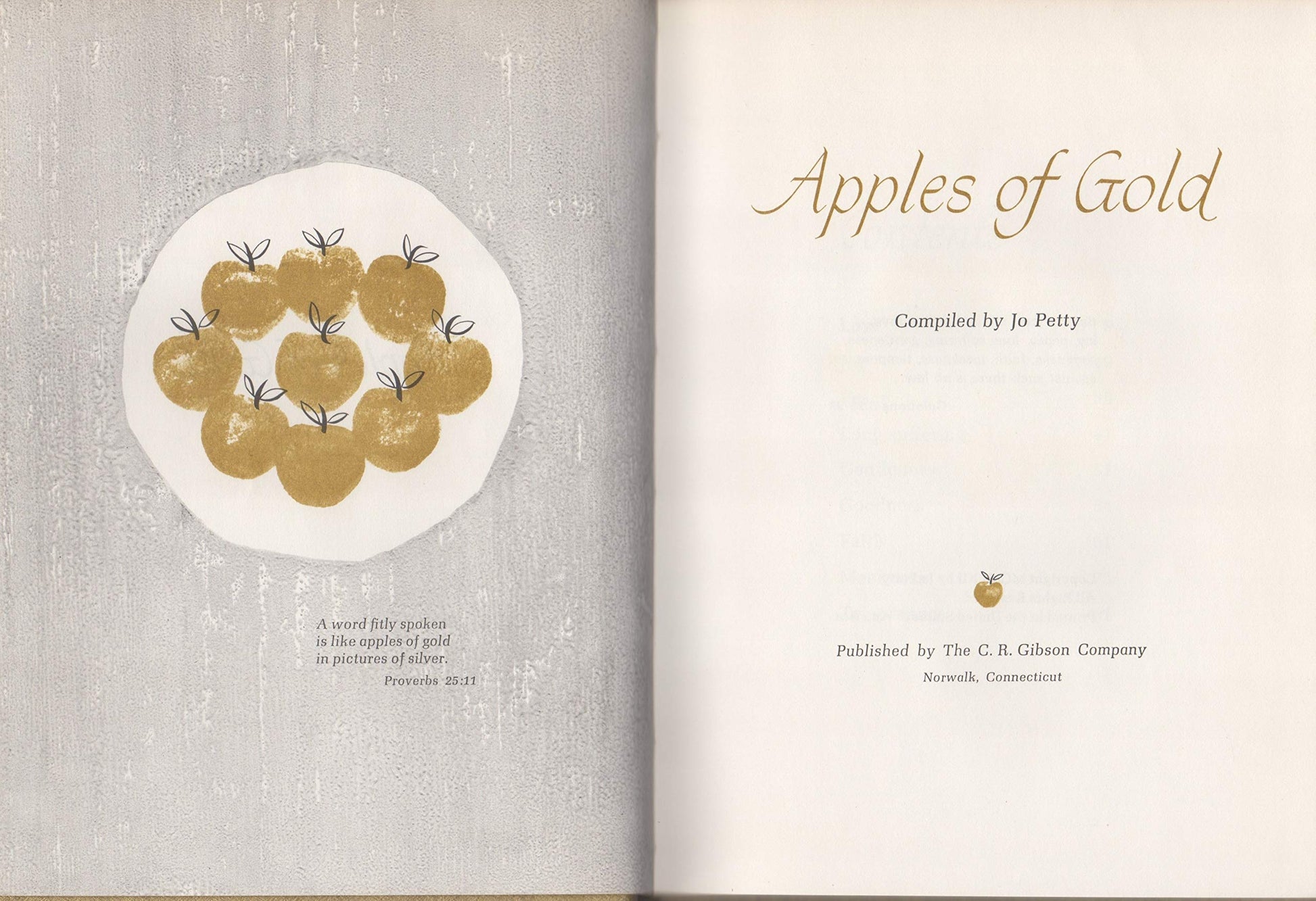 APPLES OF GOLD, Favorite Sayings used book depot