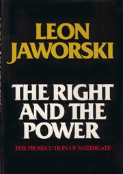 The Right and the Power: The Prosecution of Watergate used book depot