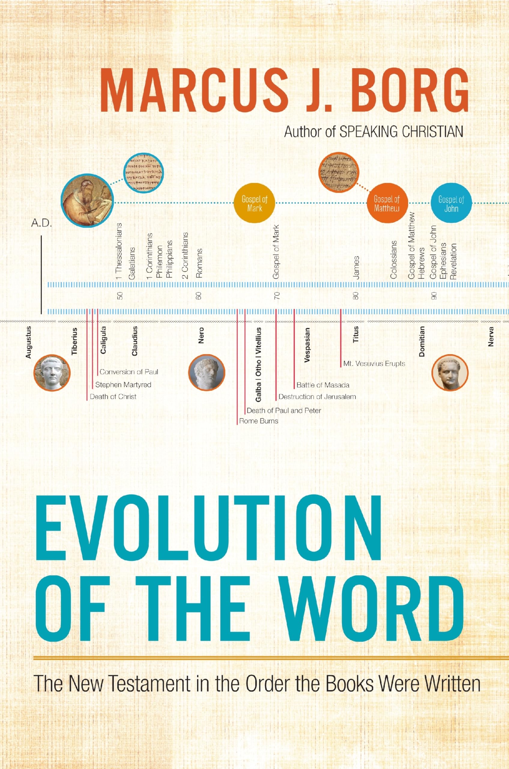 Evolution of the Word: The New Testament in the Order the Books Were Written used book depot