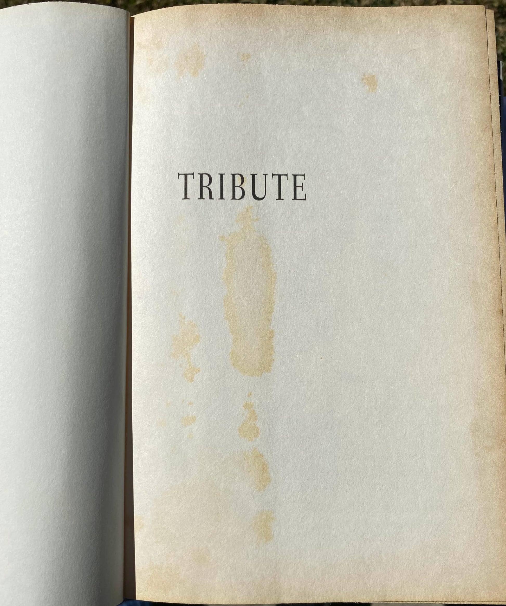 Tribute used book depot