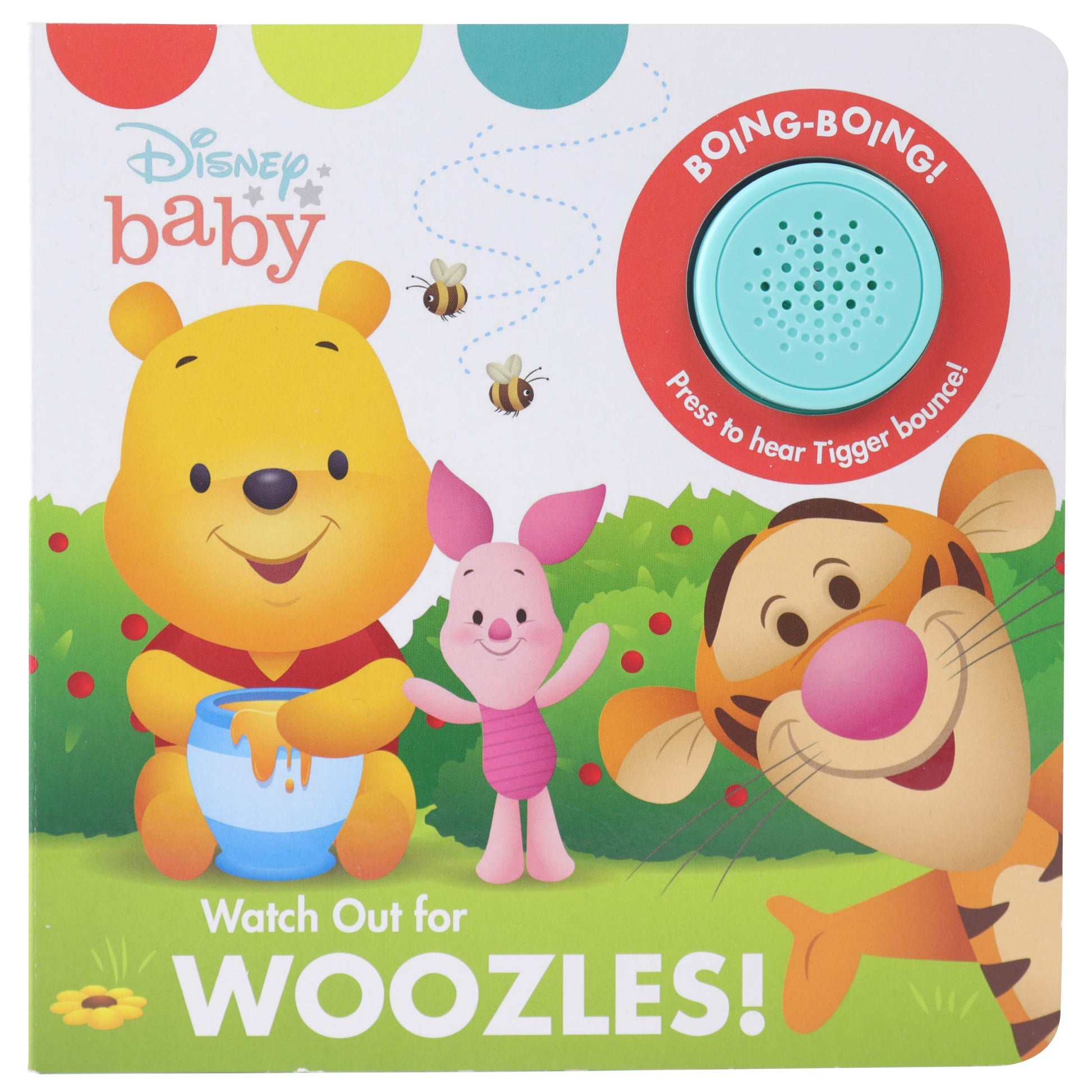 Disney Baby Winnie the Pooh - Watch Out for Woozles! Sound Book - PI Kids (Play-A-Sound) used book depot