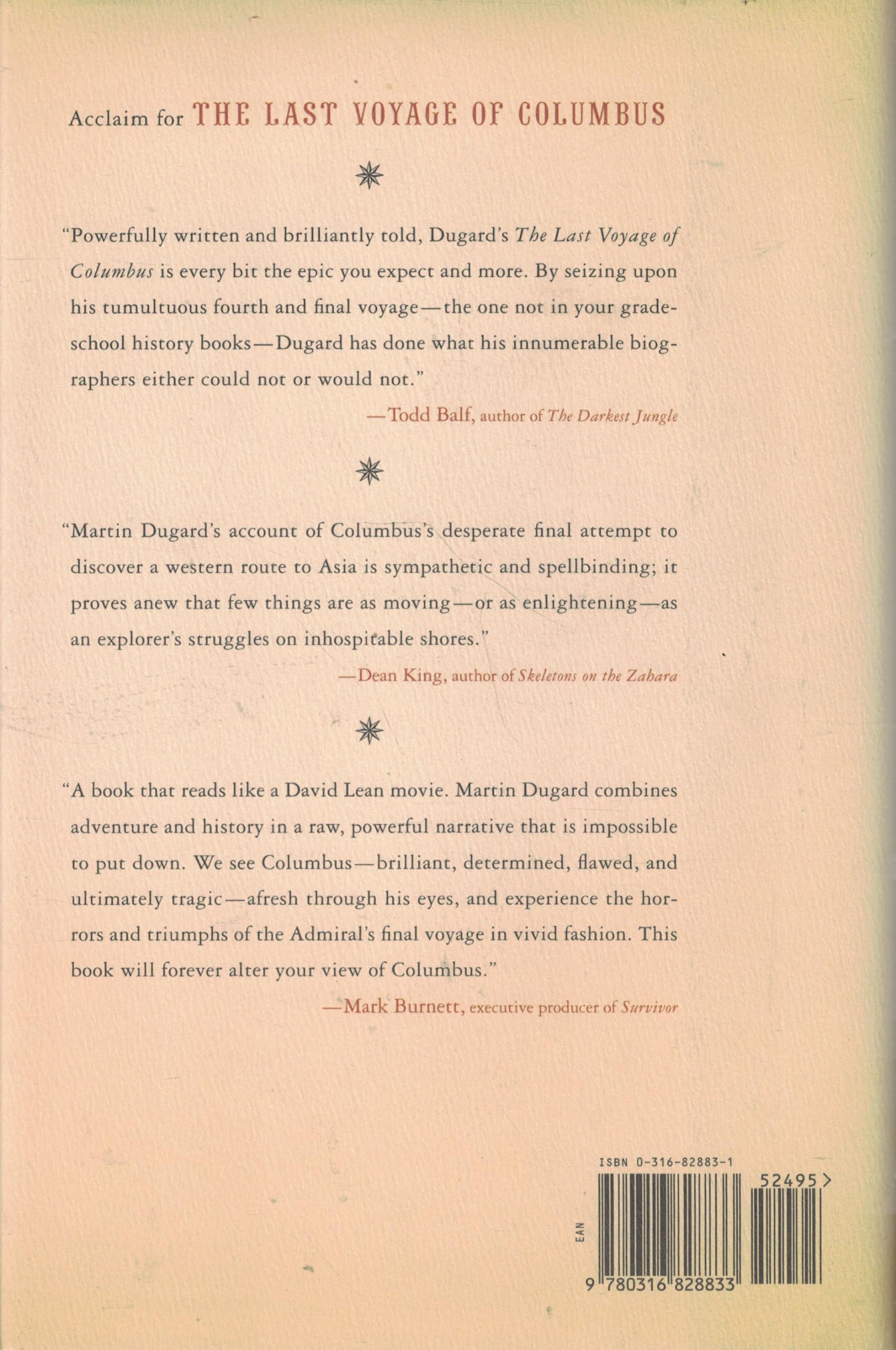 The Last Voyage of Columbus: Being the Epic Tale of the Great Captain's Fourth Expedition, Including Accounts of Swordfight, Mutiny, Shipwreck, Gold, War, Hurricane, and Discovery used book depot