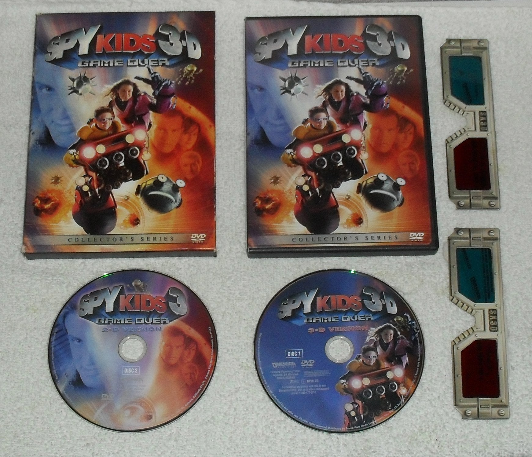 Spy Kids 3-D Game Over (Two-Disc Collector's Series) [DVD] used book depot