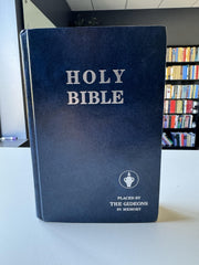 Holy Bible-Placed by The Gideons used book depot