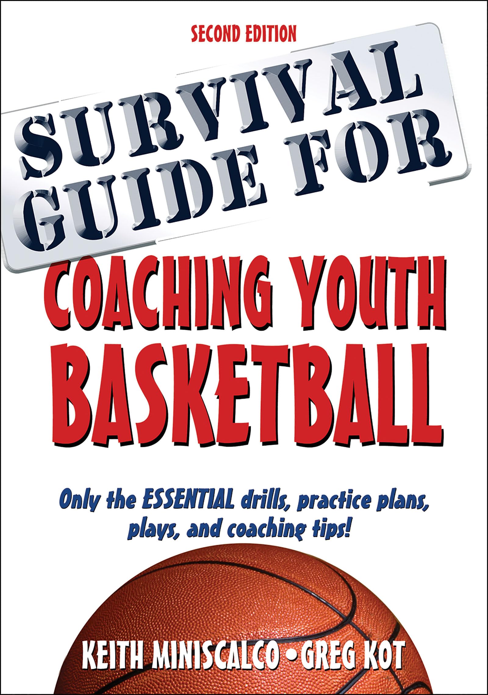 Survival Guide for Coaching Youth Basketball used book depot