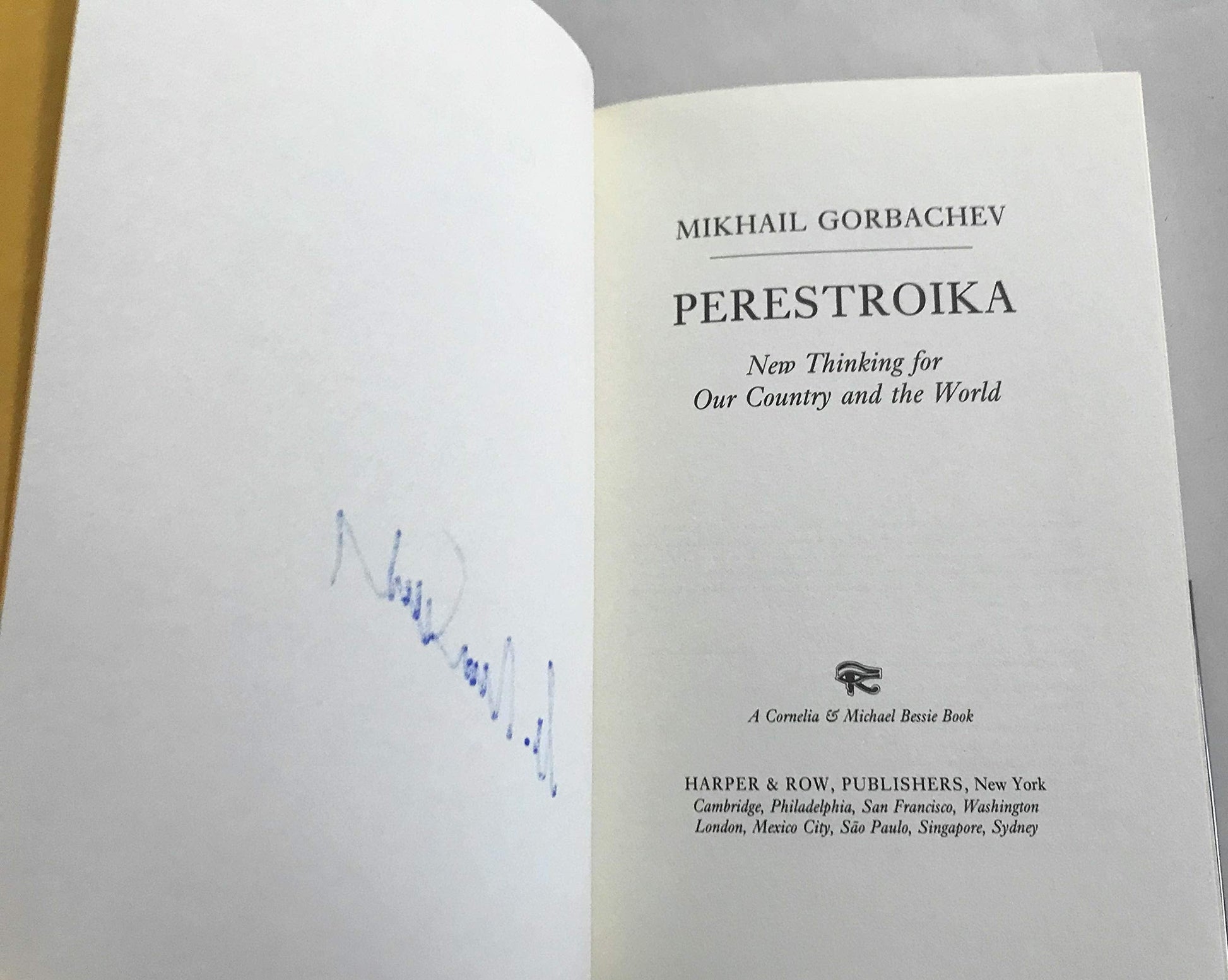 Perestroika: New Thinking for Our Country and the World used book depot