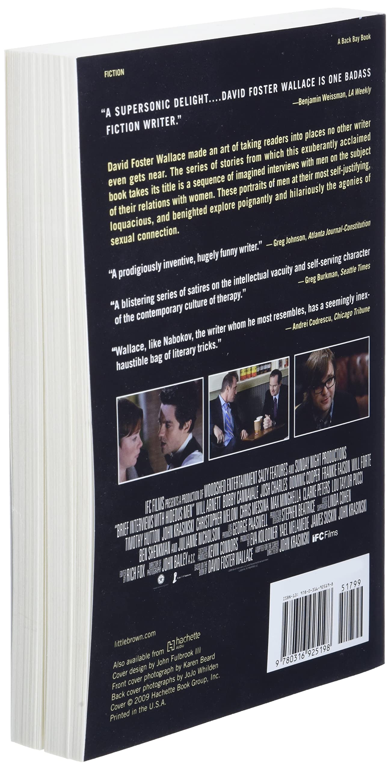 Brief Interviews with Hideous Men used book depot