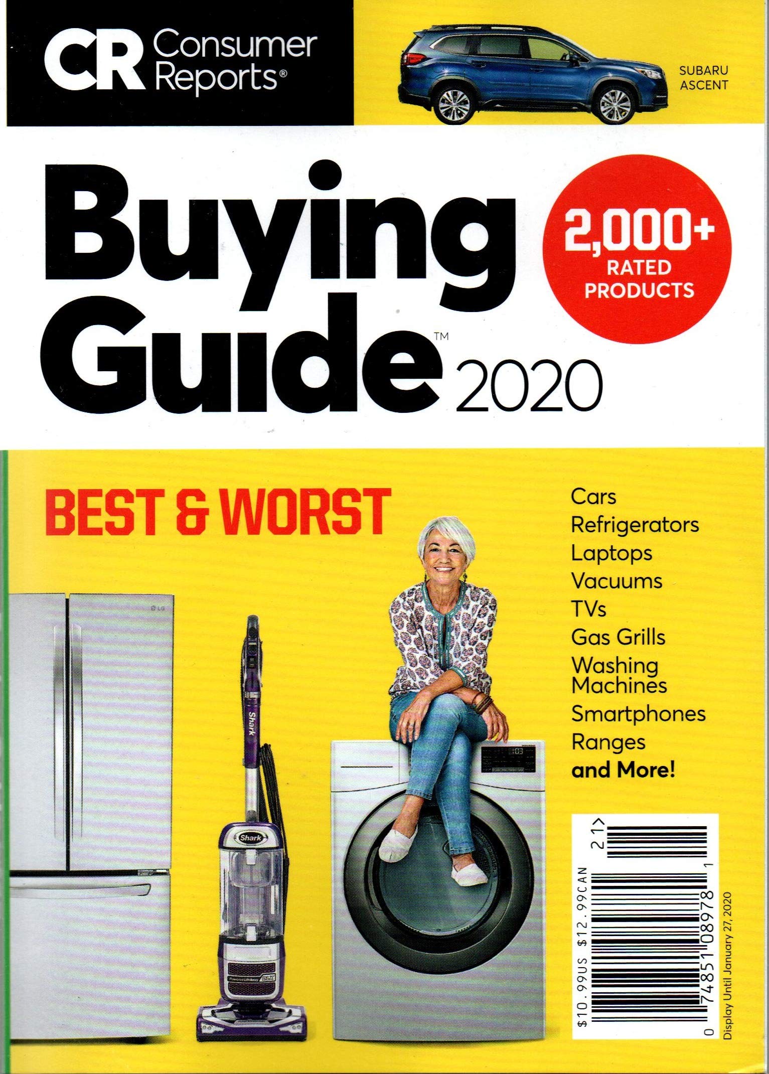 Consumer Reports Annual Buying Guide 2020; Over 2000+ expert reviews used book depot