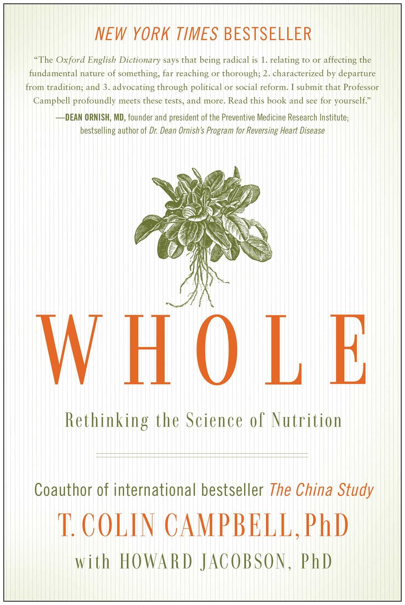 Whole: Rethinking the Science of Nutrition used book depot