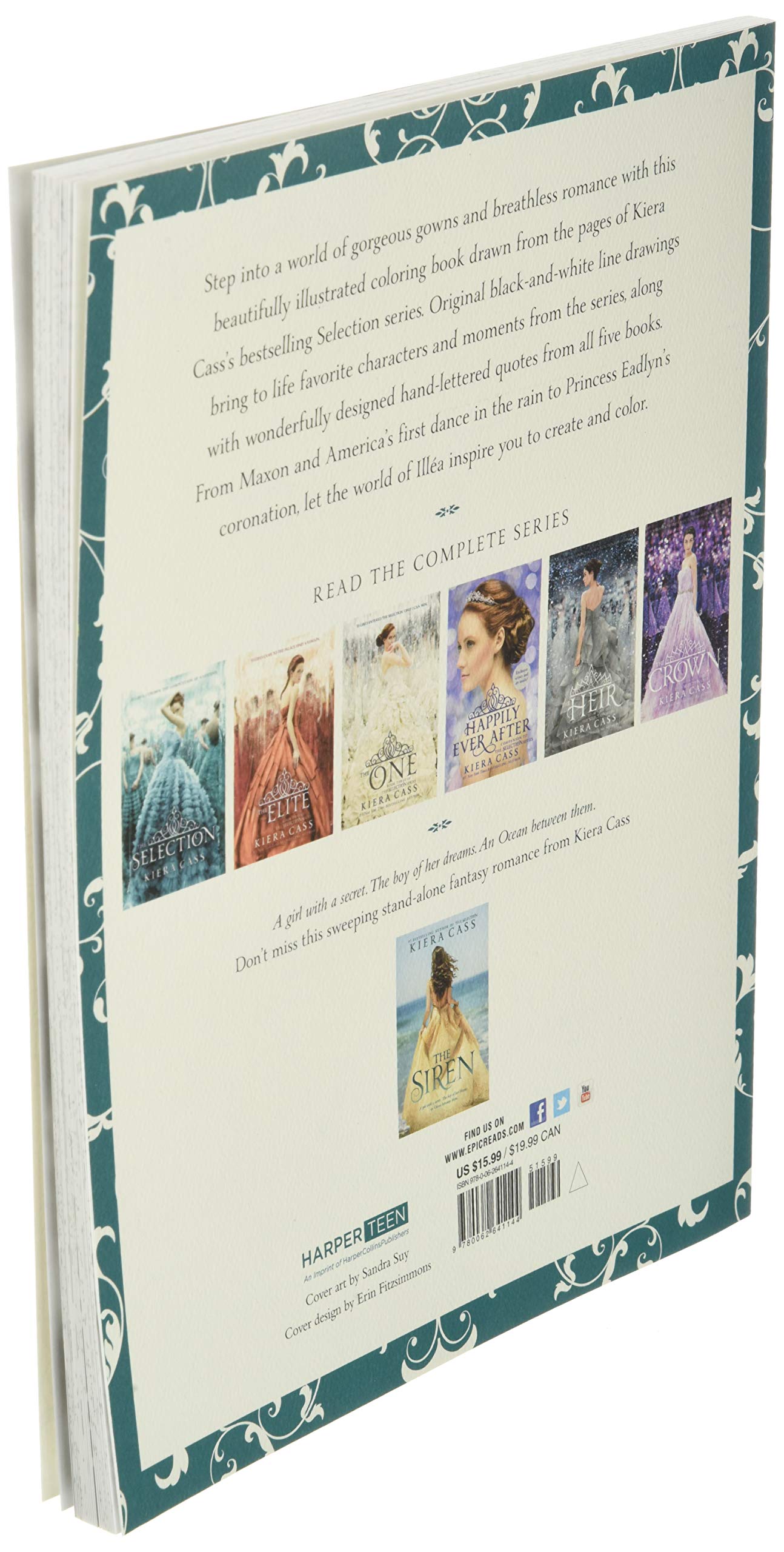 The Selection Coloring Book used book depot