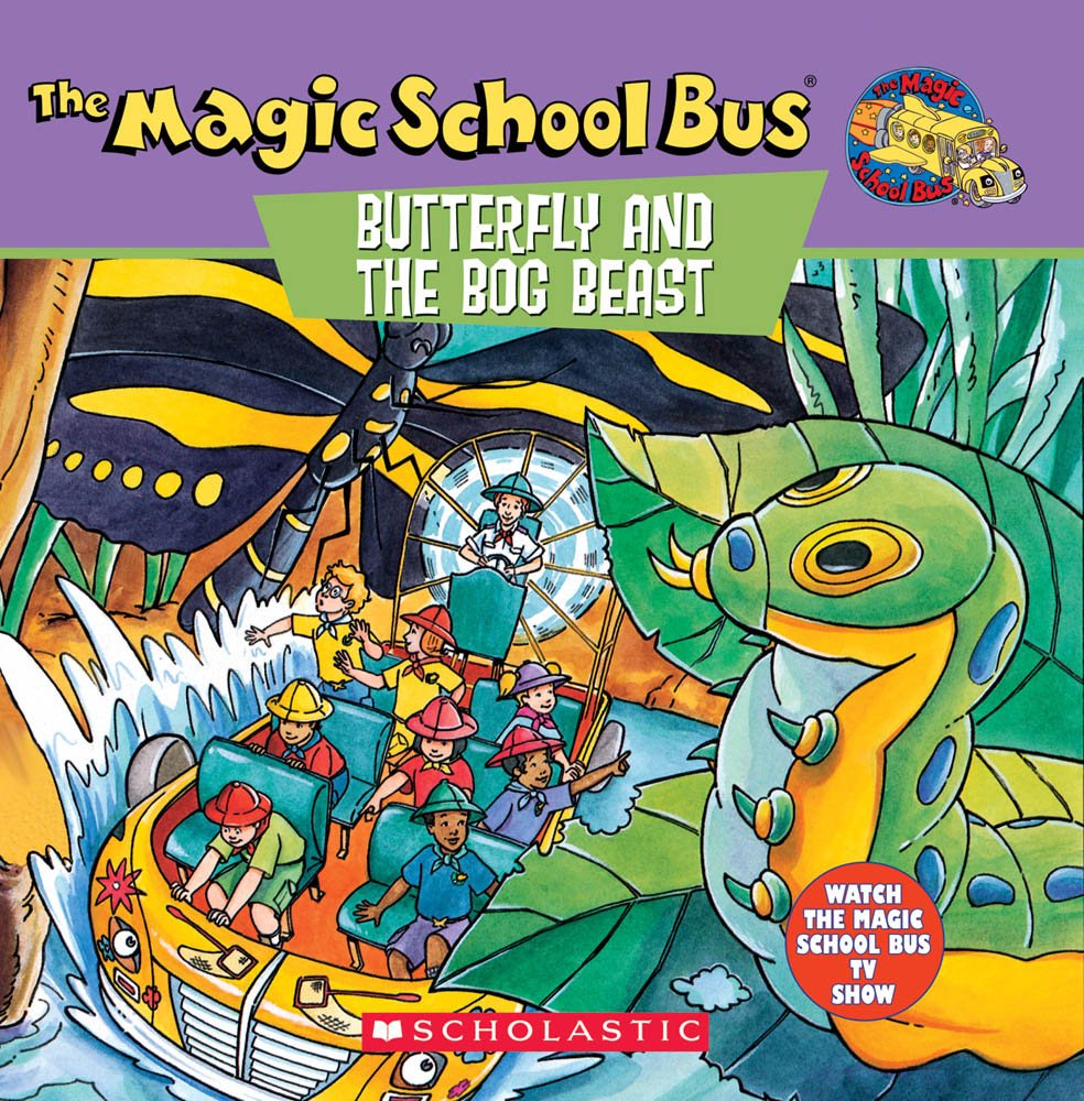 The Magic School Bus: Butterfly And The Bog Beast, The used book depot