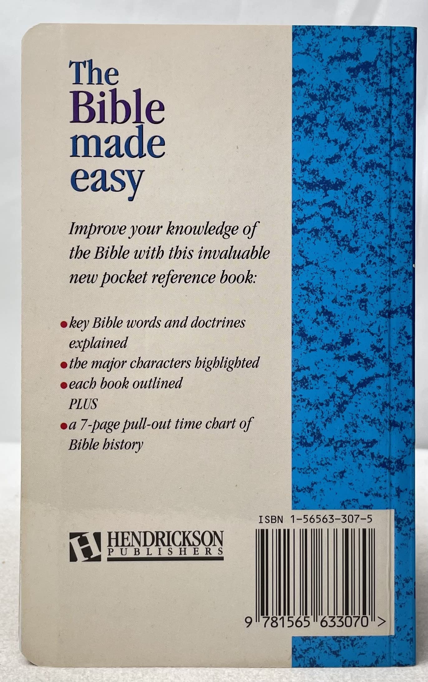 The Bible Made Easy: An Easy-To-Understand Pocket Reference Guide used book depot