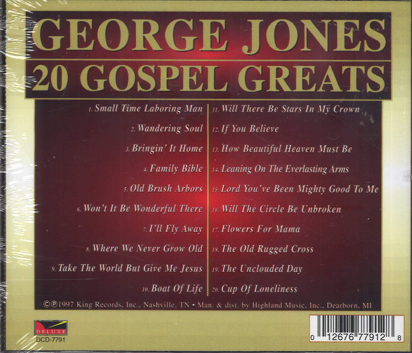 20 Gospel Greats used book depot