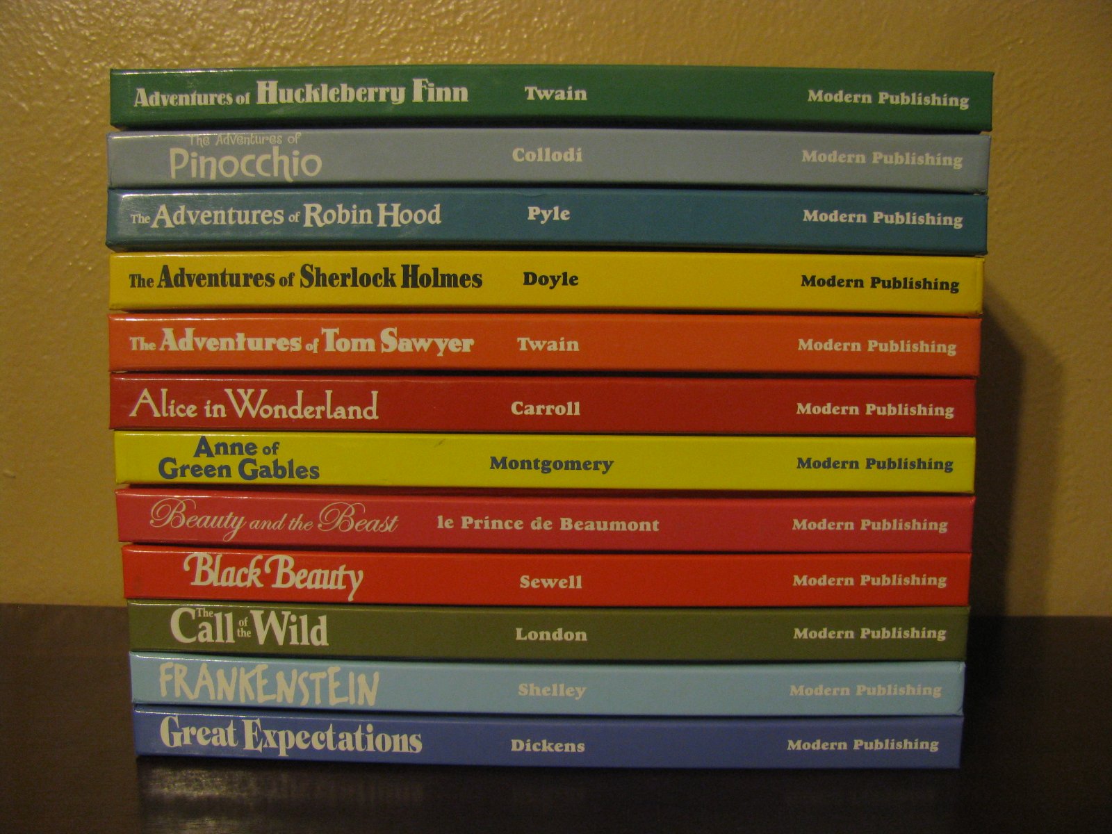 Treasury of Illustrated Classics 36 Book Library used book depot