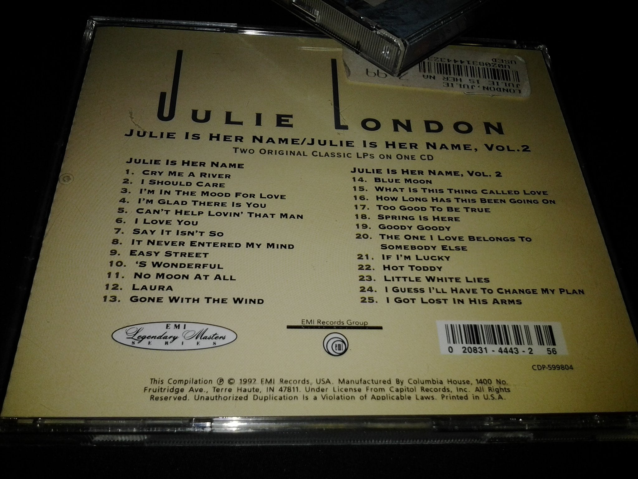 Julie Is Her Name Vol 1 & 2 used book depot