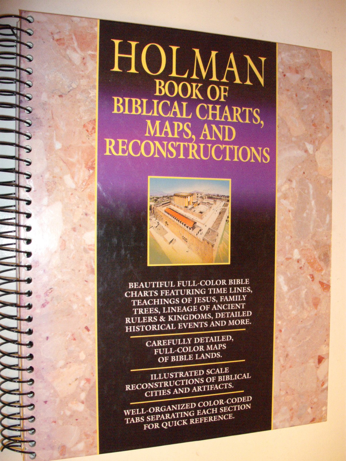 Holman Book of Biblical Charts, Maps, and Reconstructions used book depot