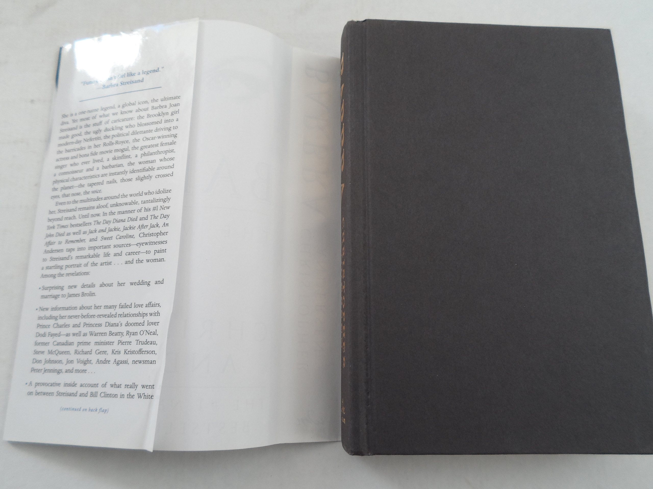 Barbra: The Way She Is used book depot