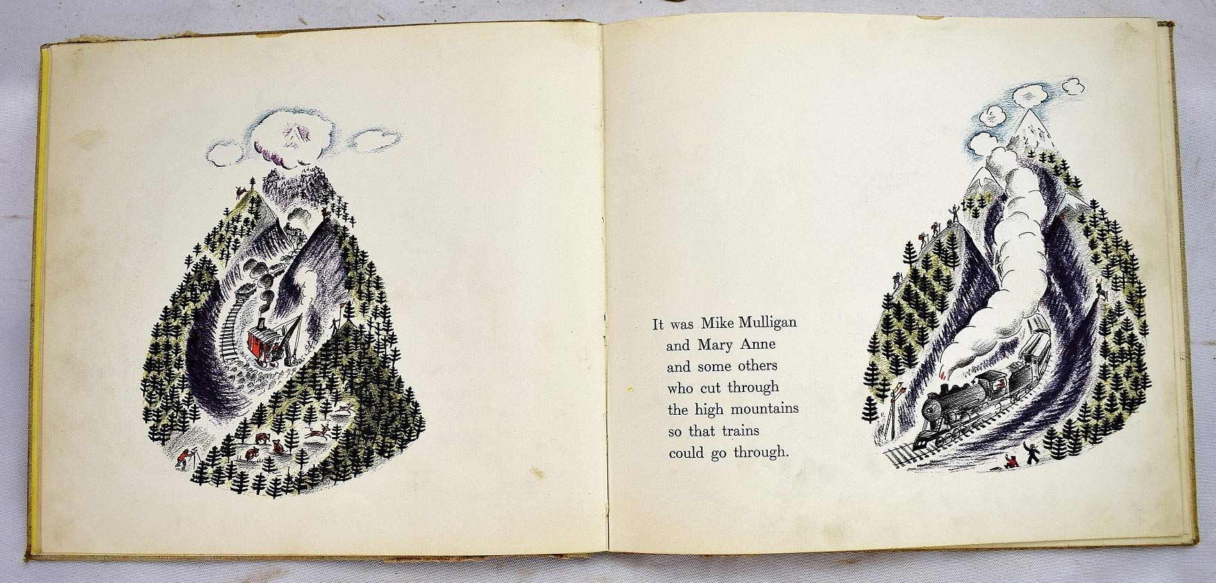 Mike Mulligan and His Steam Shovel used book depot
