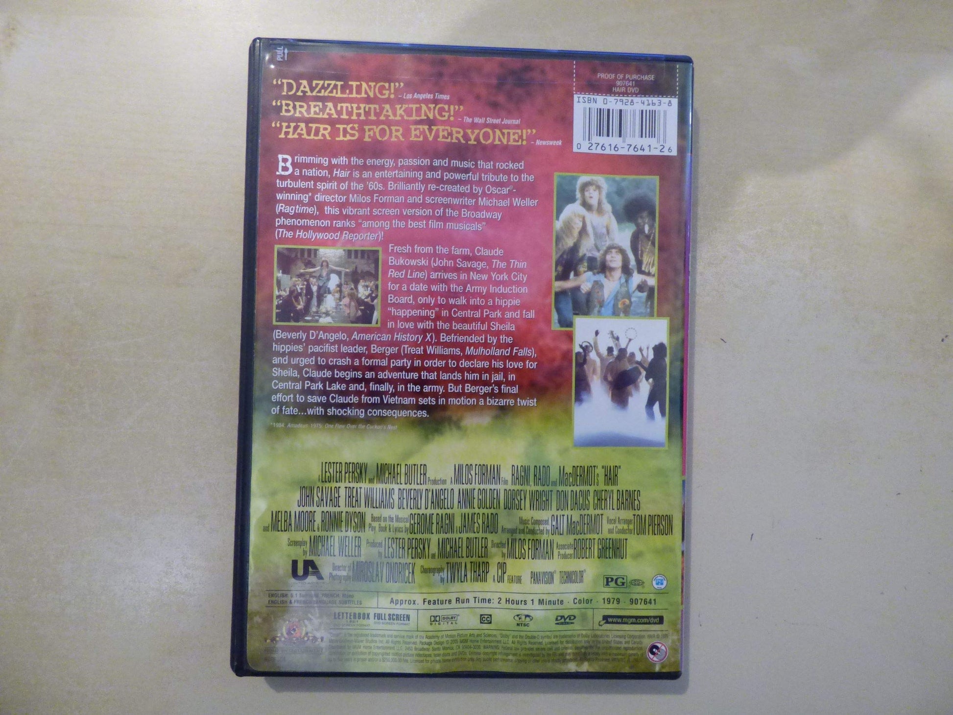 Hair [DVD] used book depot