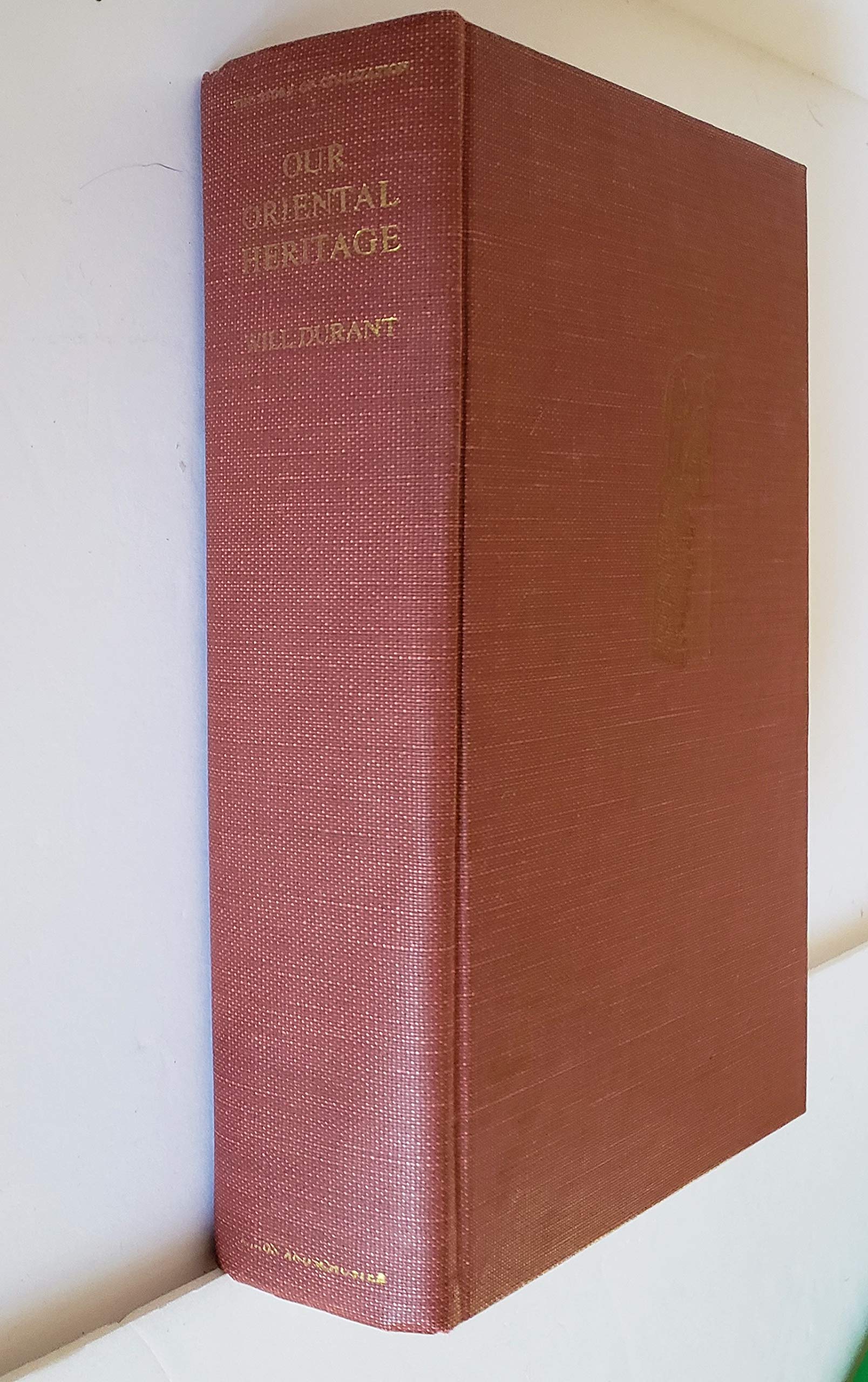 The Story of Civilization I, Our Oriental Heritage used book depot