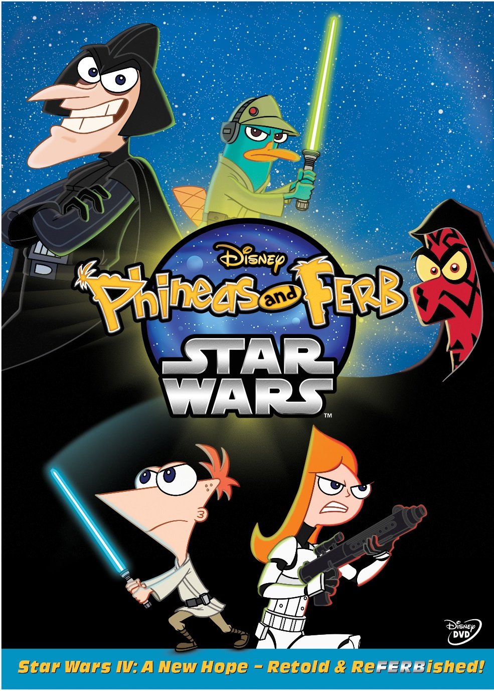 Disney Phineas & Ferb: Star Wars used book depot
