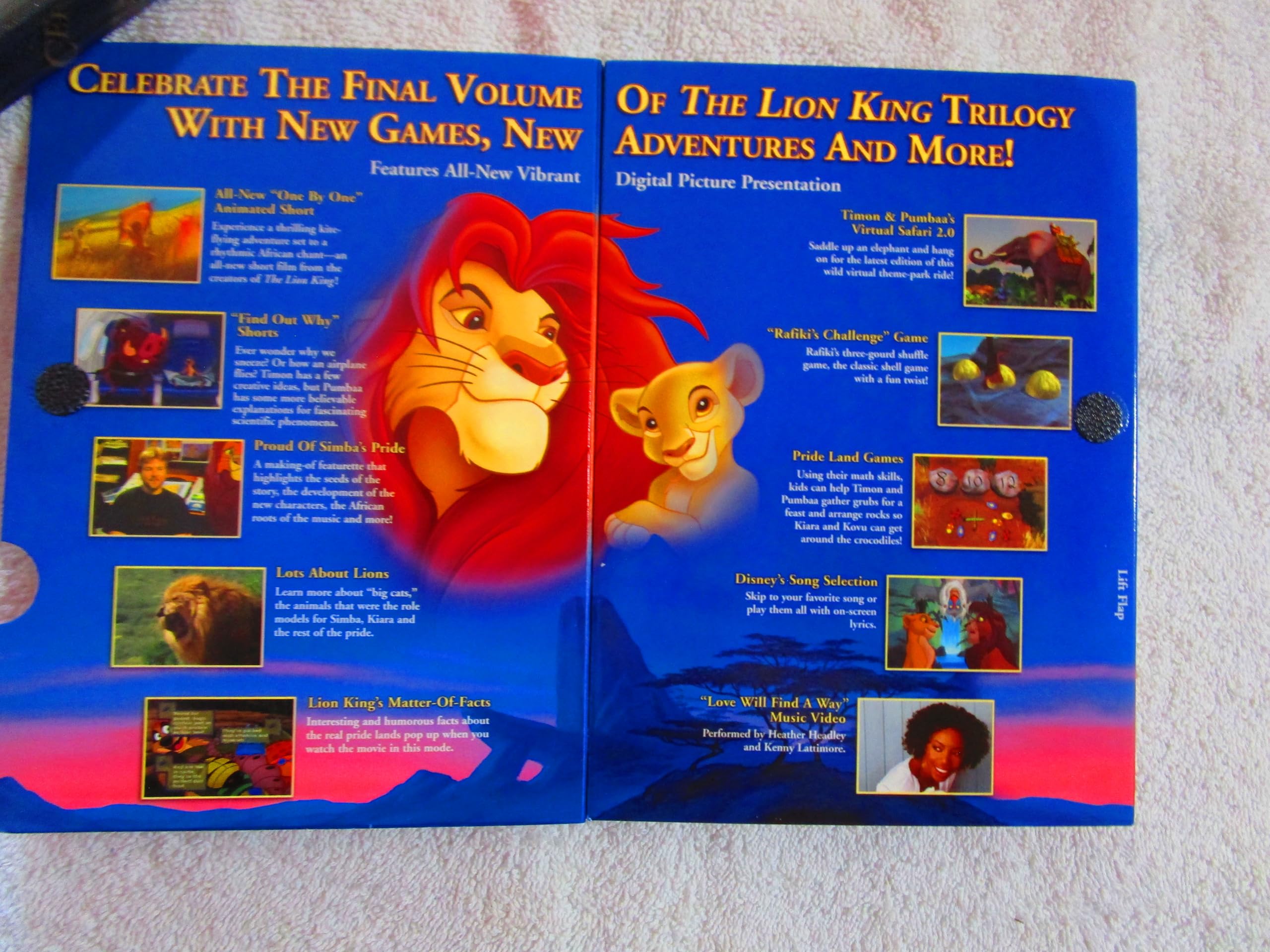 The Lion King 2: Simba's Pride (Two-Disc Special Edition) [DVD] used book depot