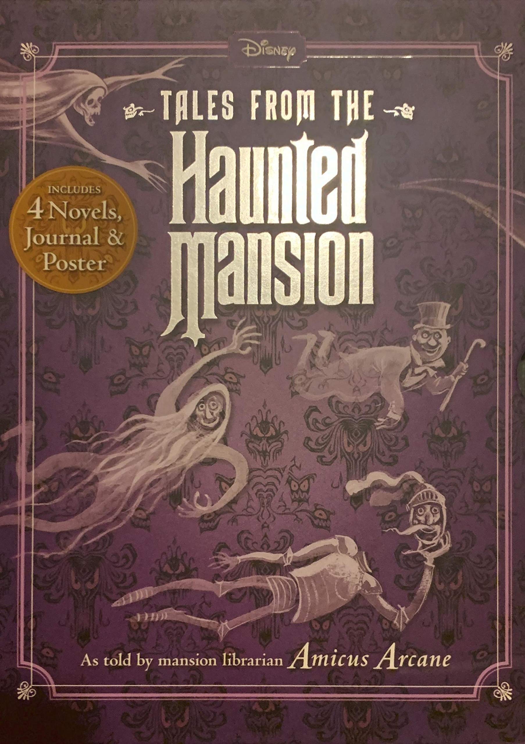 Tales from the Haunted Mansion Book Gift Set with Journal and Poster used book depot