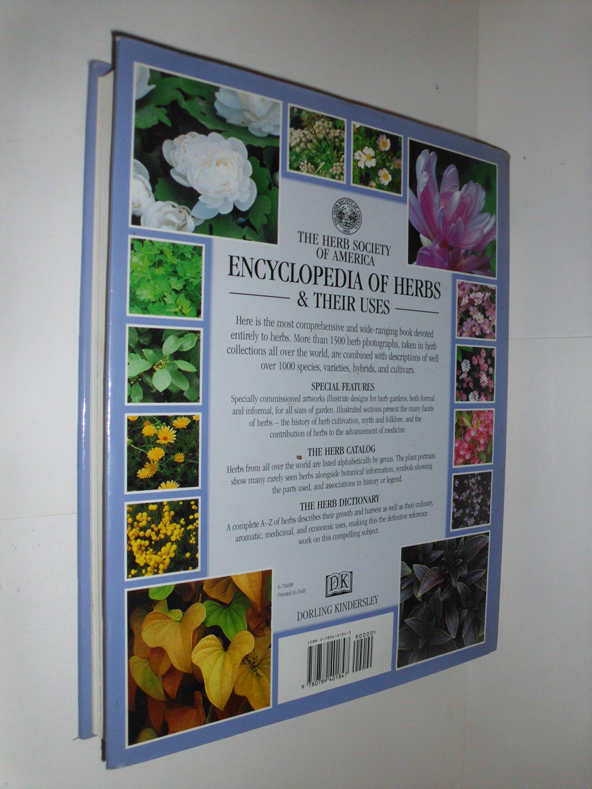 Encyclopedia of Herbs and Their Uses The Definitive Guide to the Identification, Cultivation and Uses of 1,000 Herbs used book depot