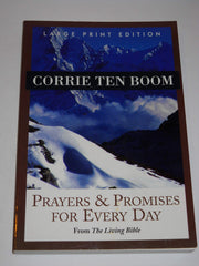 Prayers & Promises for Every Day: From the Living Bible (Walker Large Print Books)