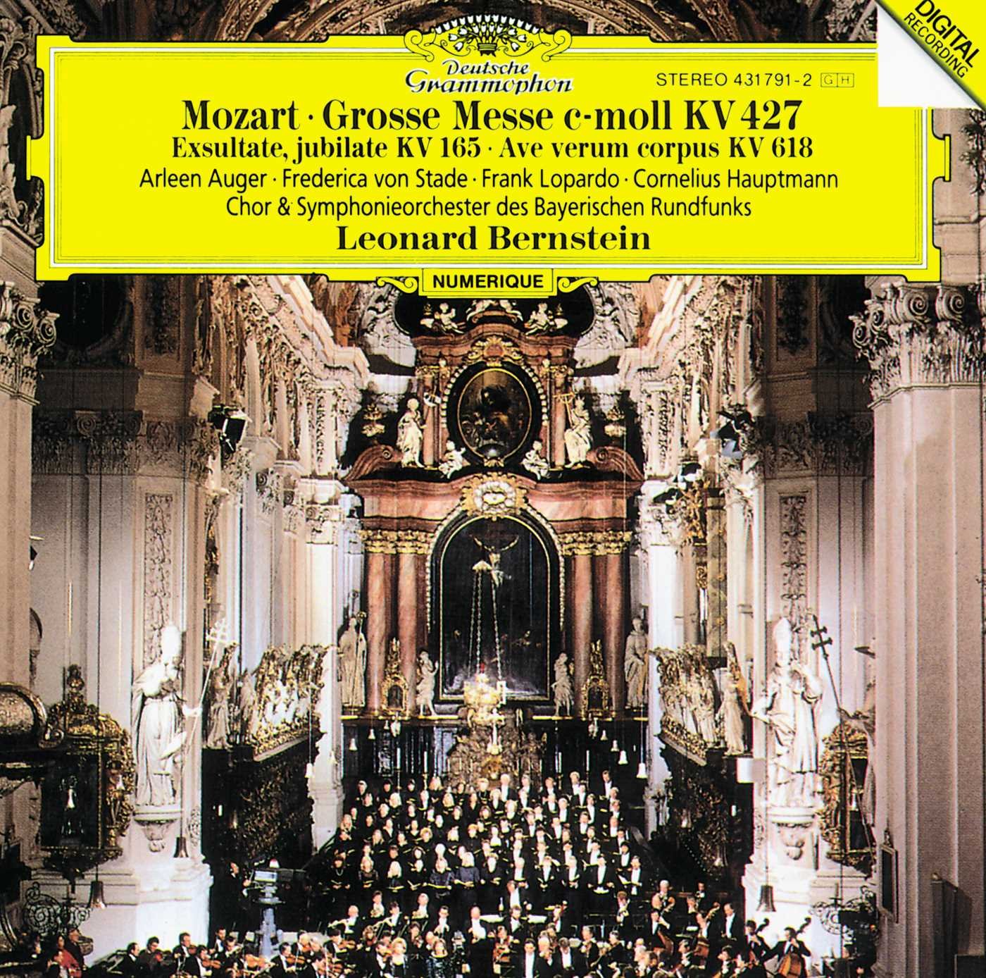 Mozart: Great Mass in C minor, K. 427; Exultate, jubilate, K. 165; Ave verum corpus, K. 618 used book depot