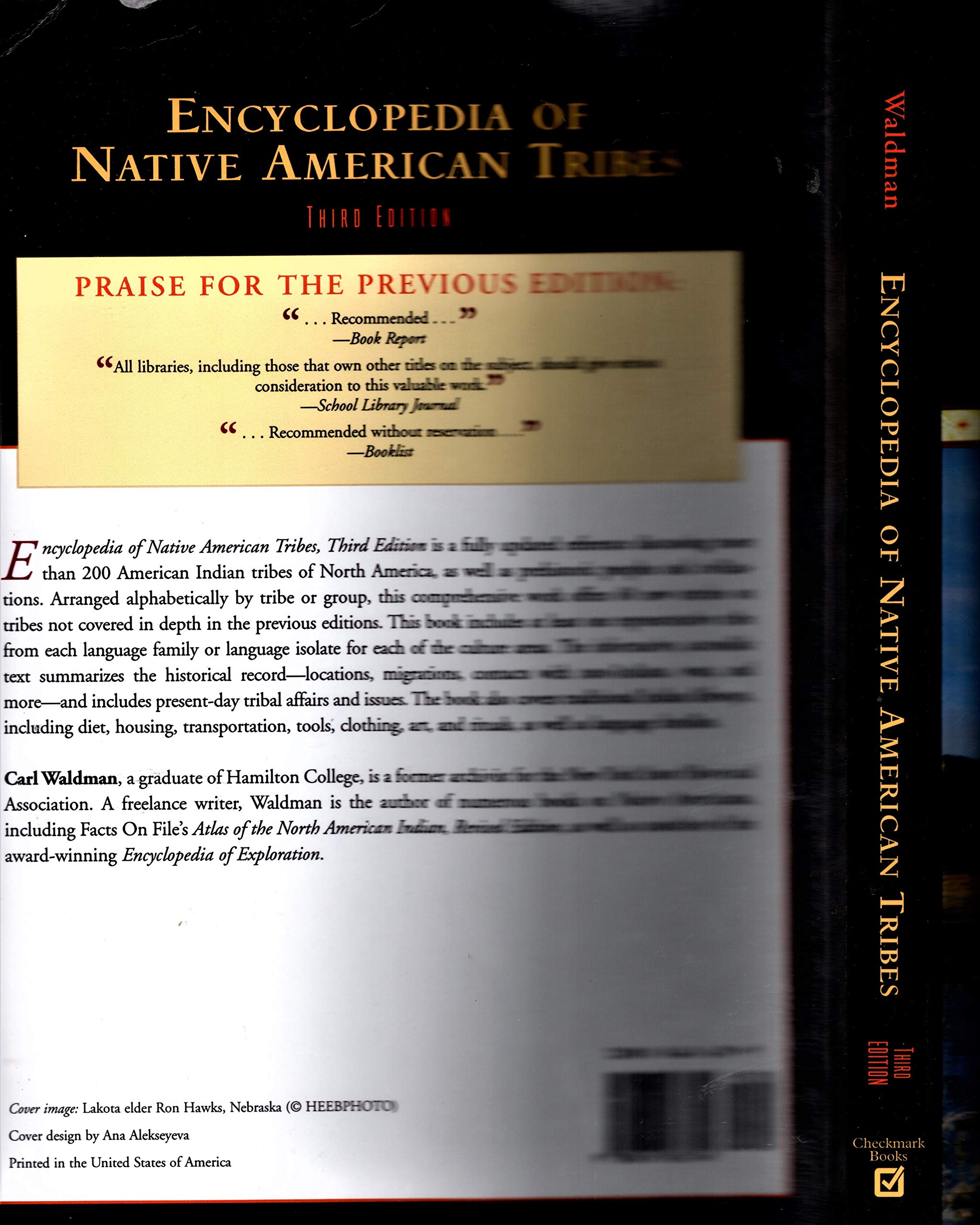 Encyclopedia of Native American Tribes (Facts on File Library of American History) used book depot