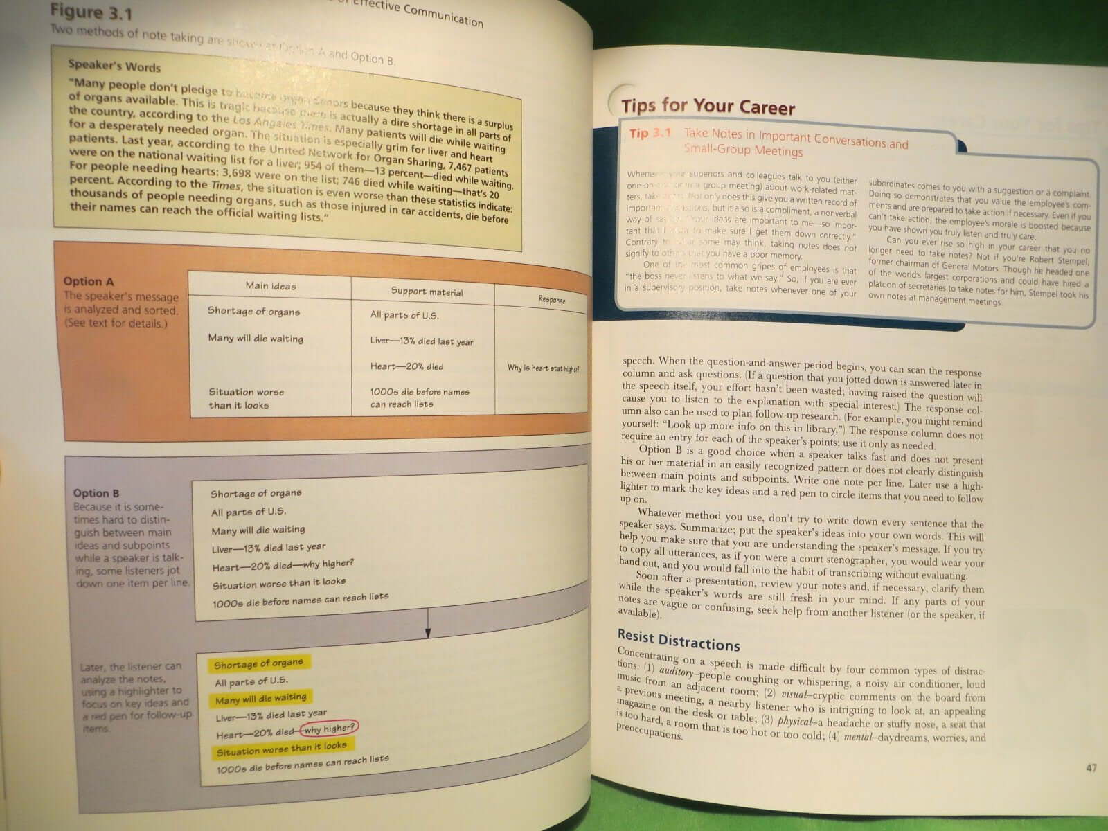 Public Speaking for College and Career used book depot