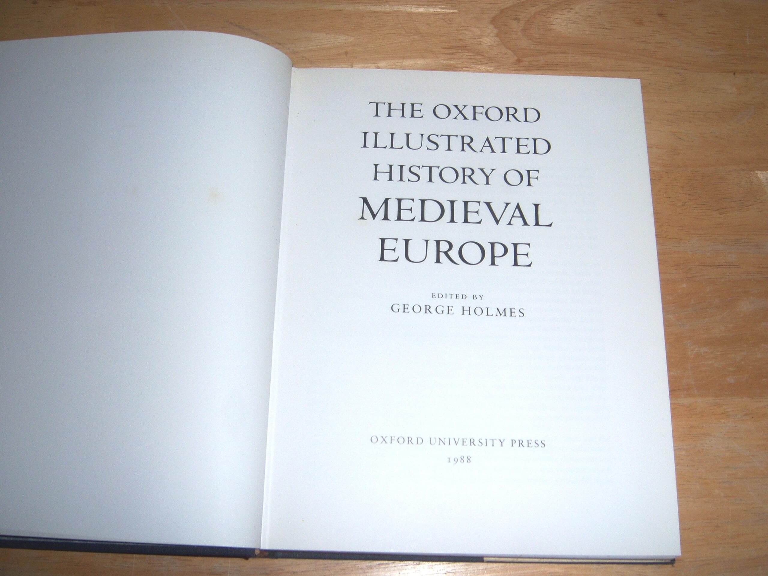 The Oxford Illustrated History of Medieval Europe (Oxford Illustrated Histories) used book depot