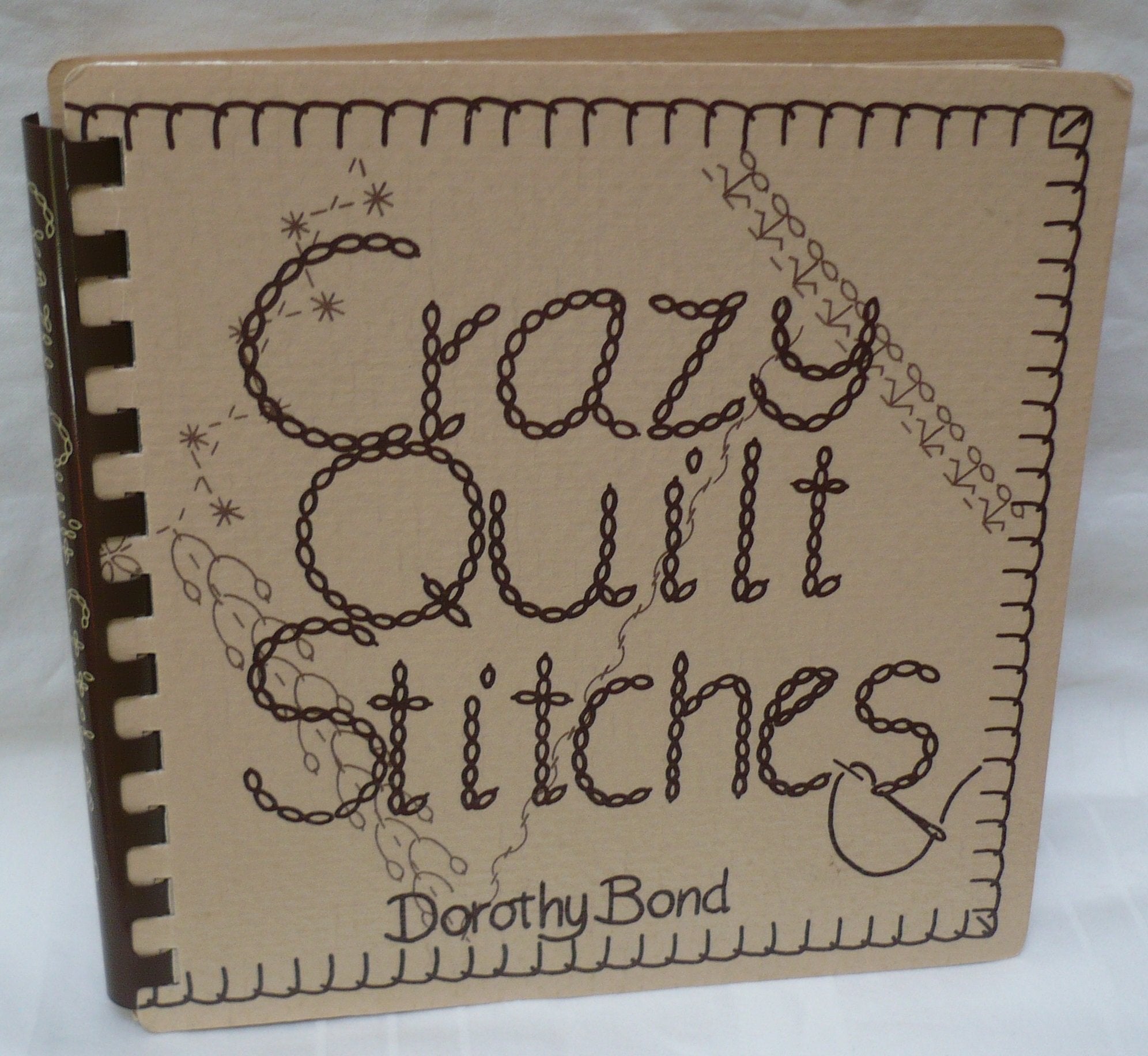 Crazy Quilt Stitches used book depot