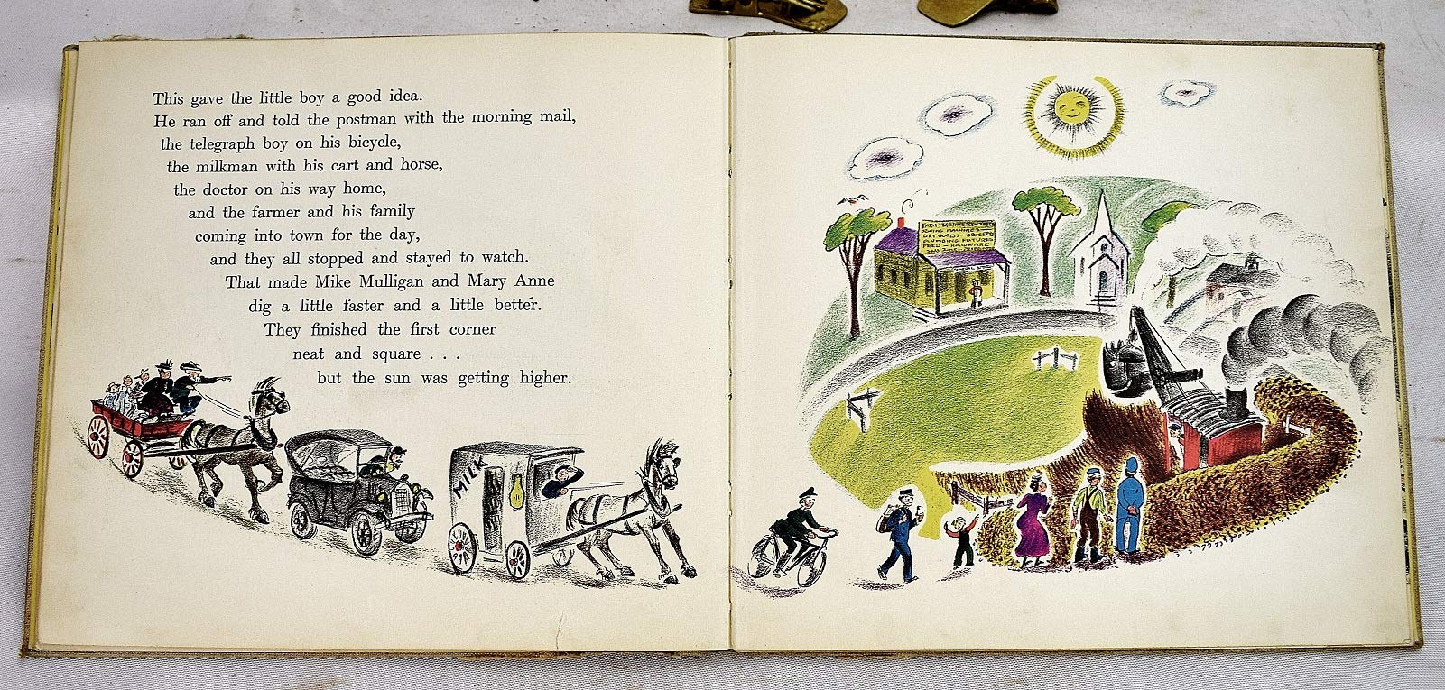 Mike Mulligan and His Steam Shovel used book depot