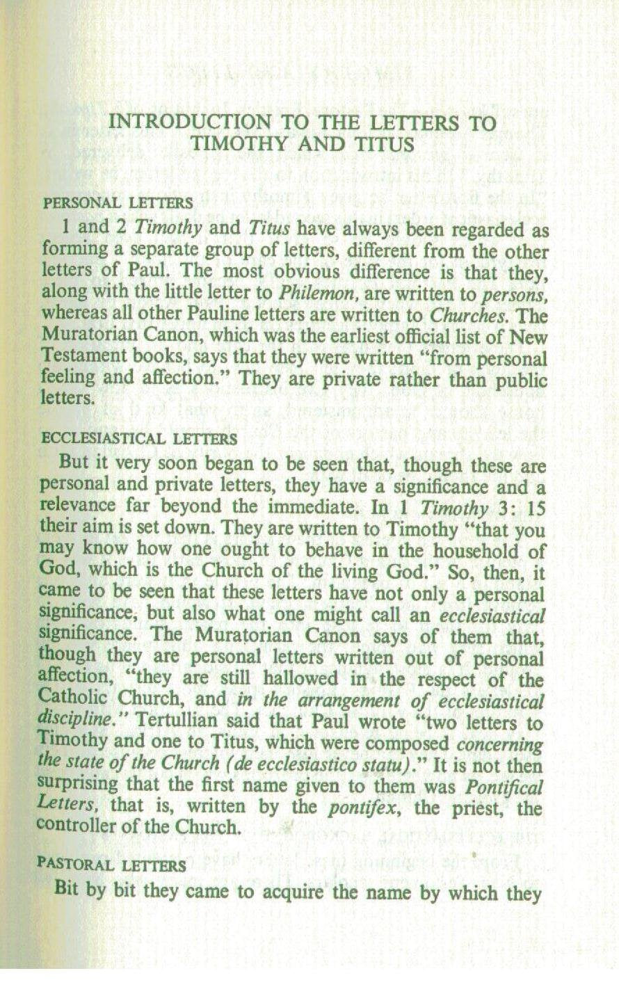 The Letters to Timothy, Titus and Philemon (The Daily Study Bible Series) used book depot