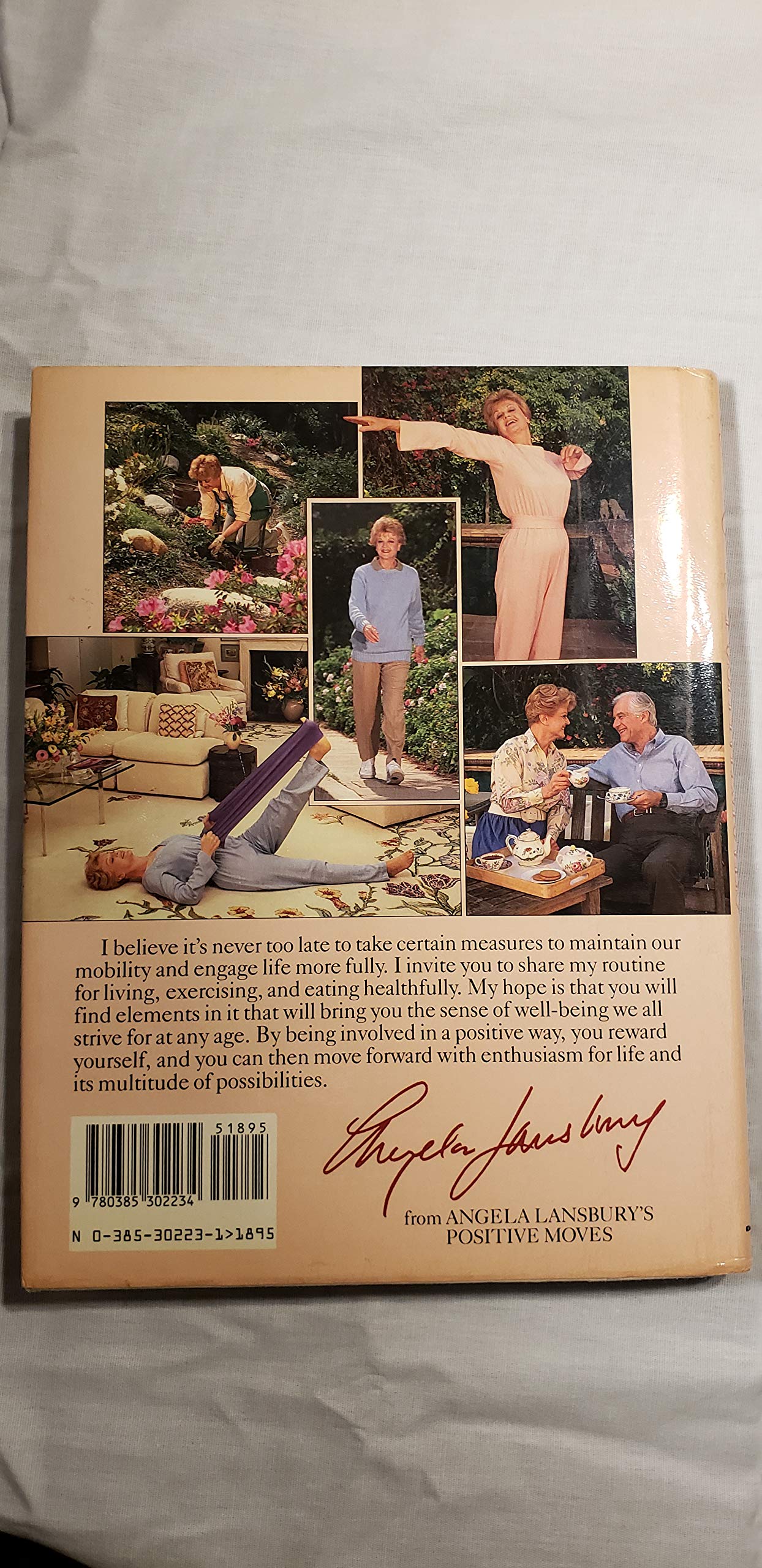 Angela Lansbury's Positive Moves: My Personal Plan for Fitness and Well-Being used book depot
