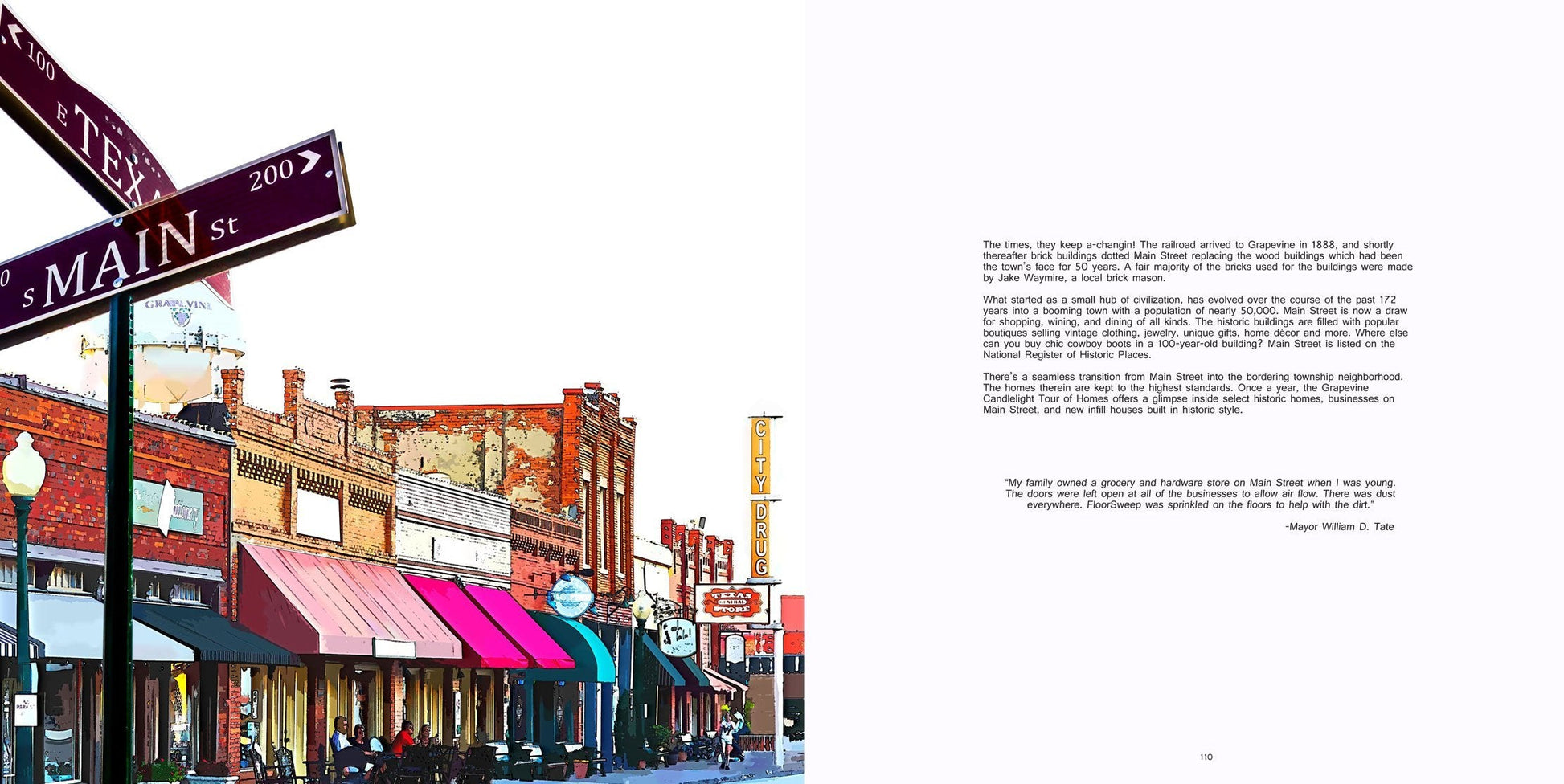 Grapevine: A Visual Journey Through a Beloved Texas Town used book depot