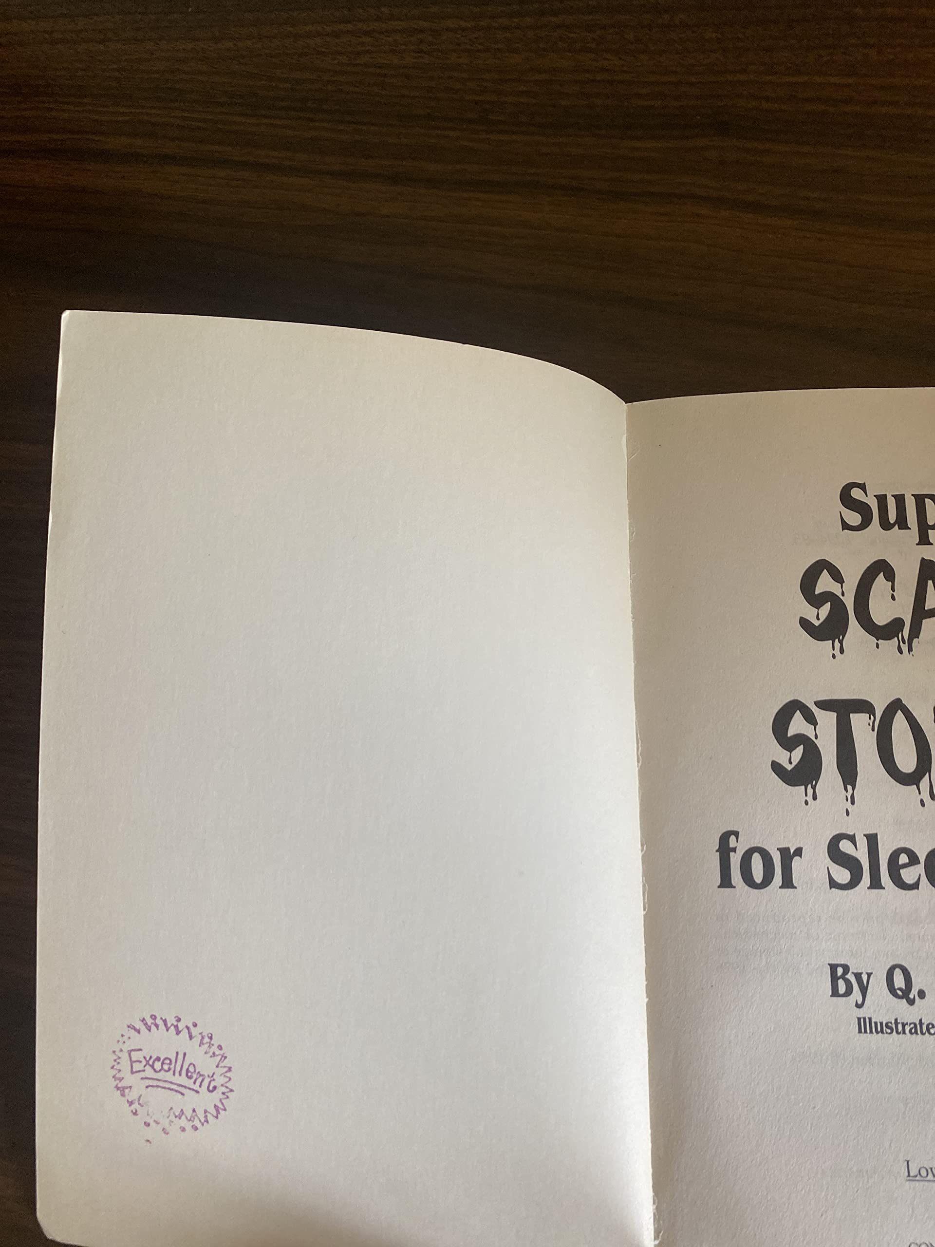 Super Scary Stories for Sleep-Overs used book depot