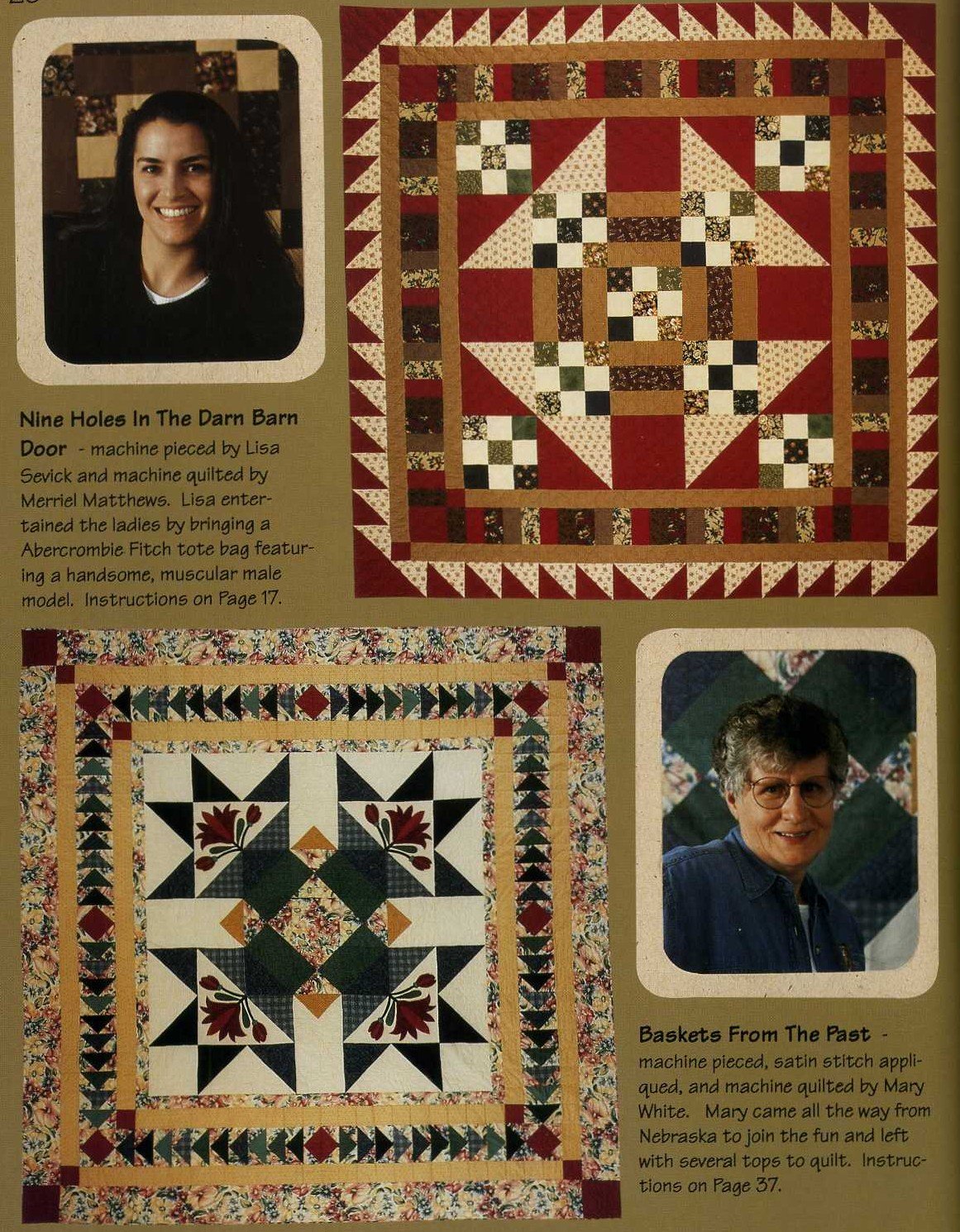 One block says it all: Wonderful bed quilts to piece in a weekend used book depot