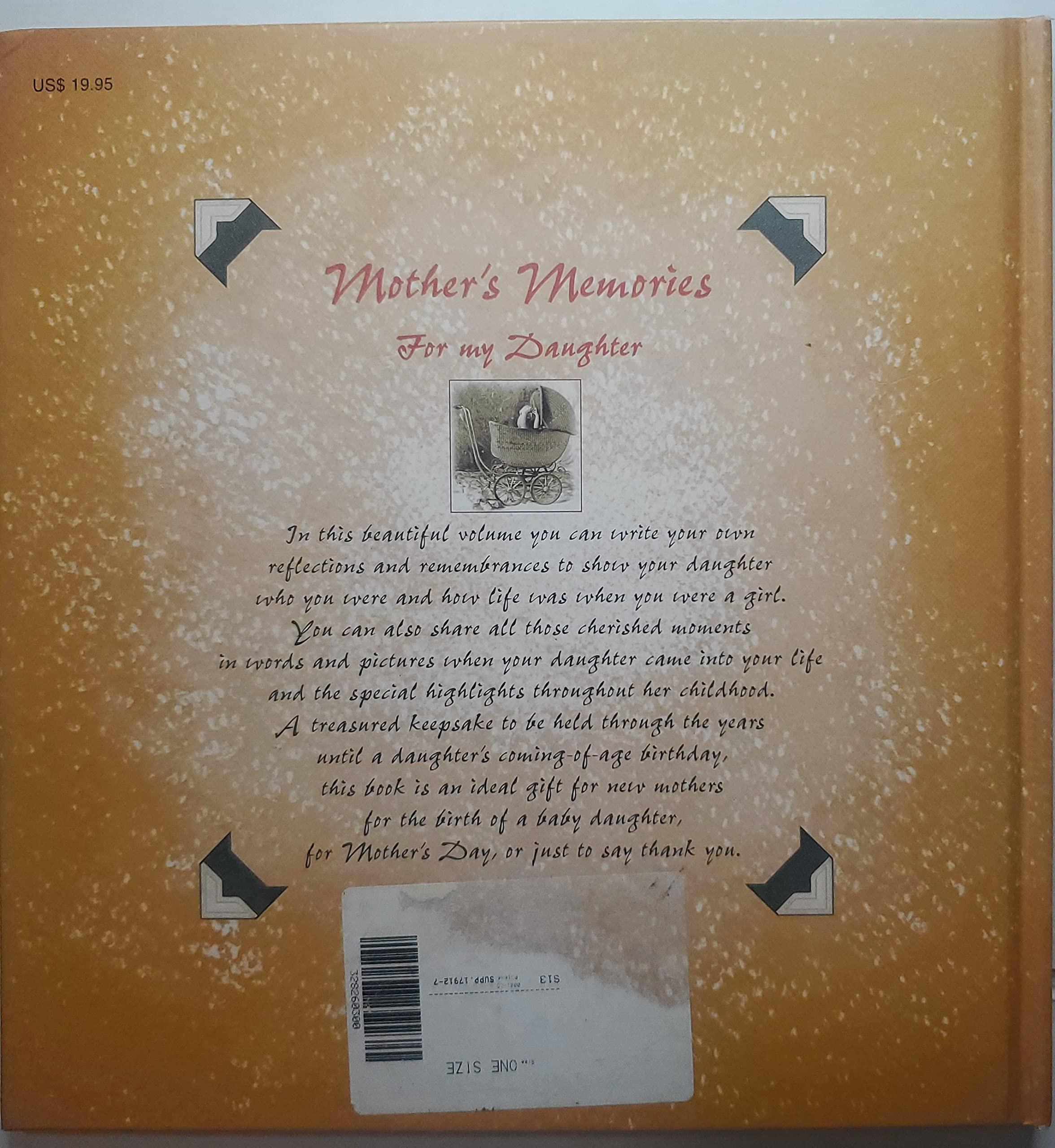 Mother's Memories for My Daughter used book depot