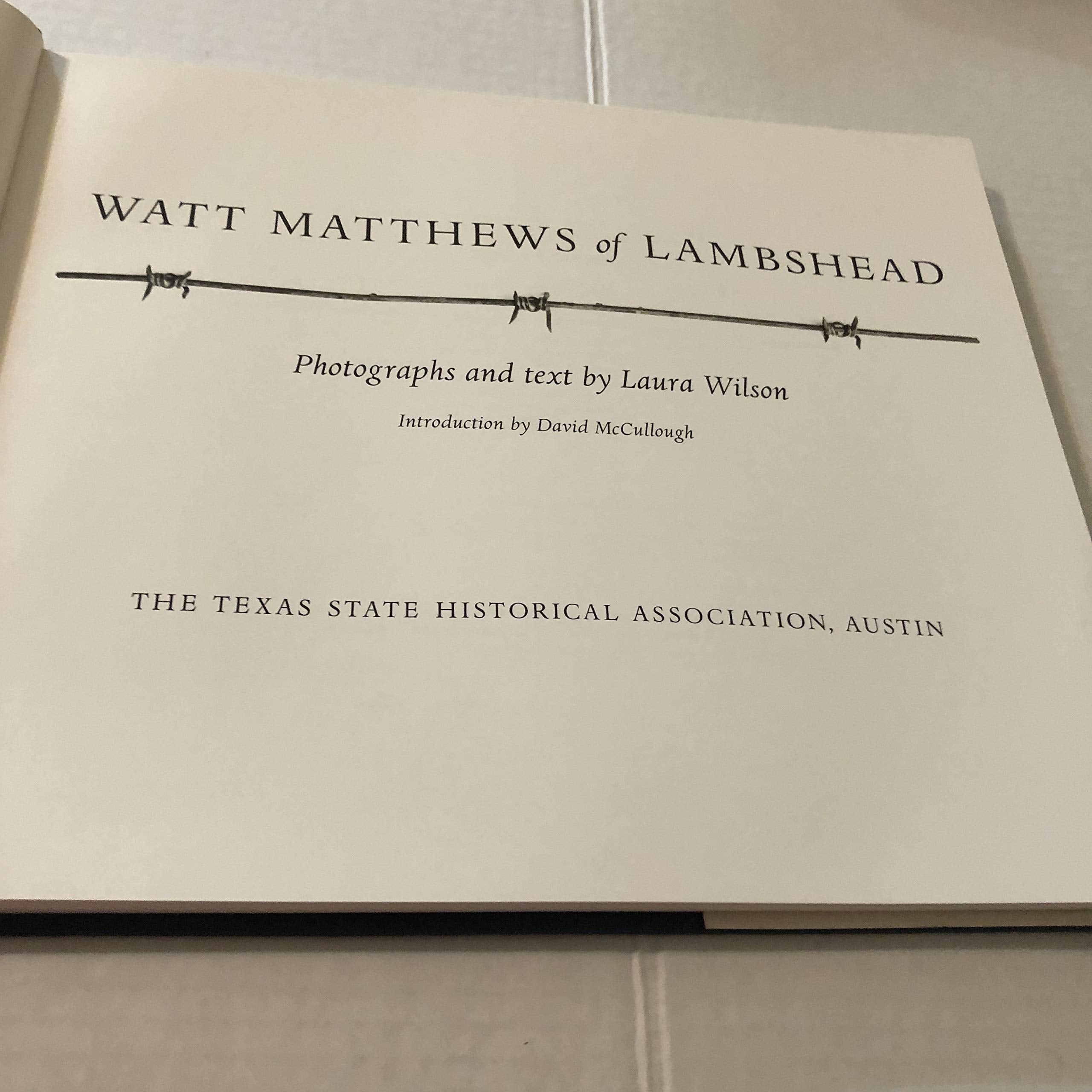 Watt Matthews of Lambshead